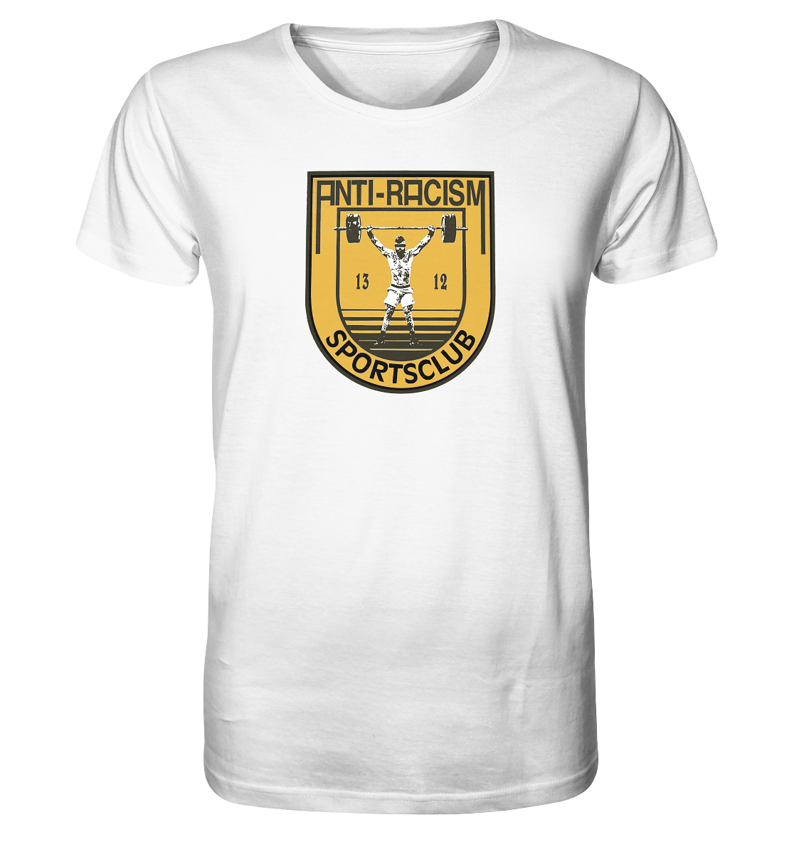 Anti-Racism Sportsclub - Organic Unisex Shirt - Equal Rebels
