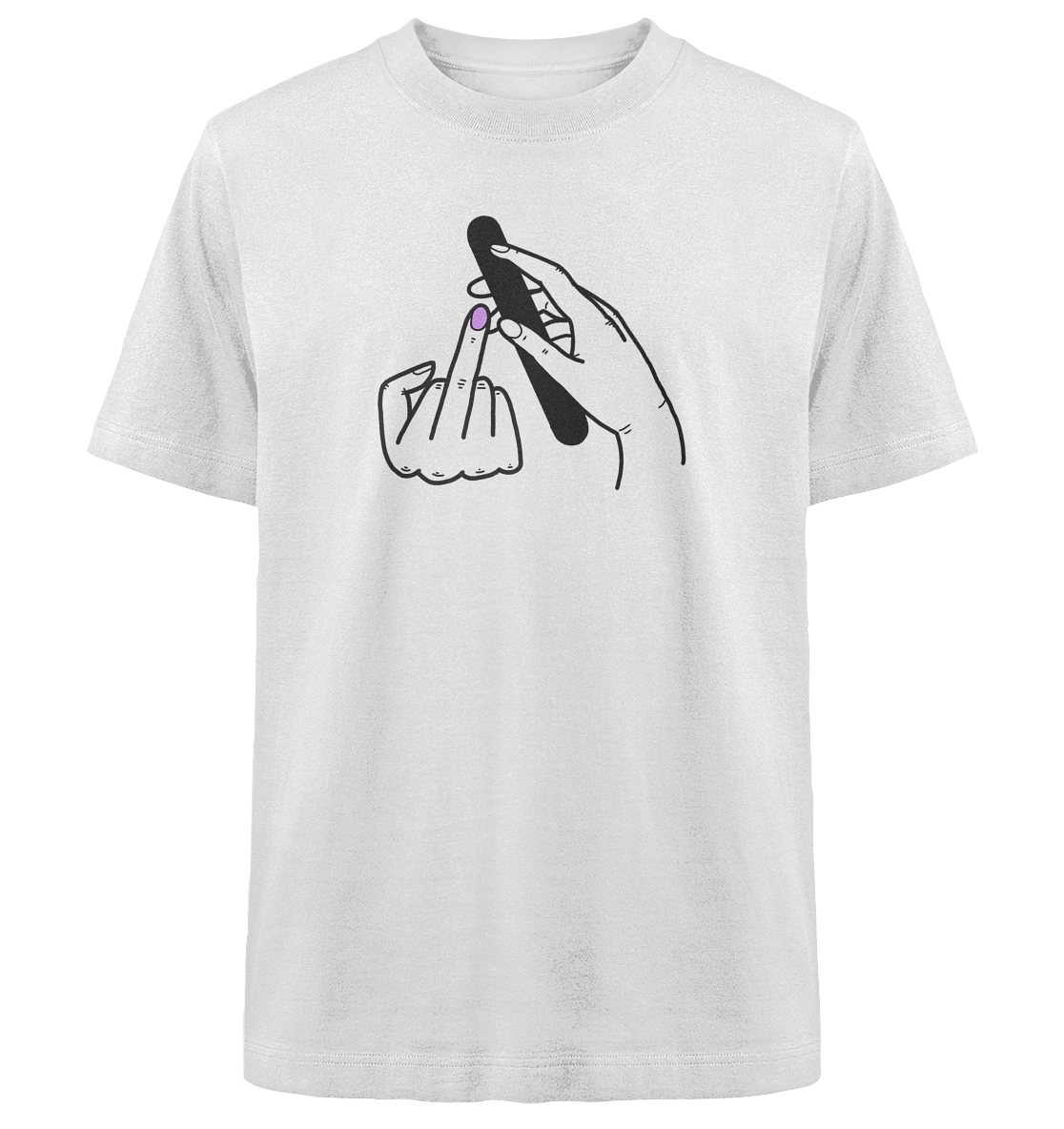 Feminism Finger - Heavy Oversized Shirt - Equal Rebels