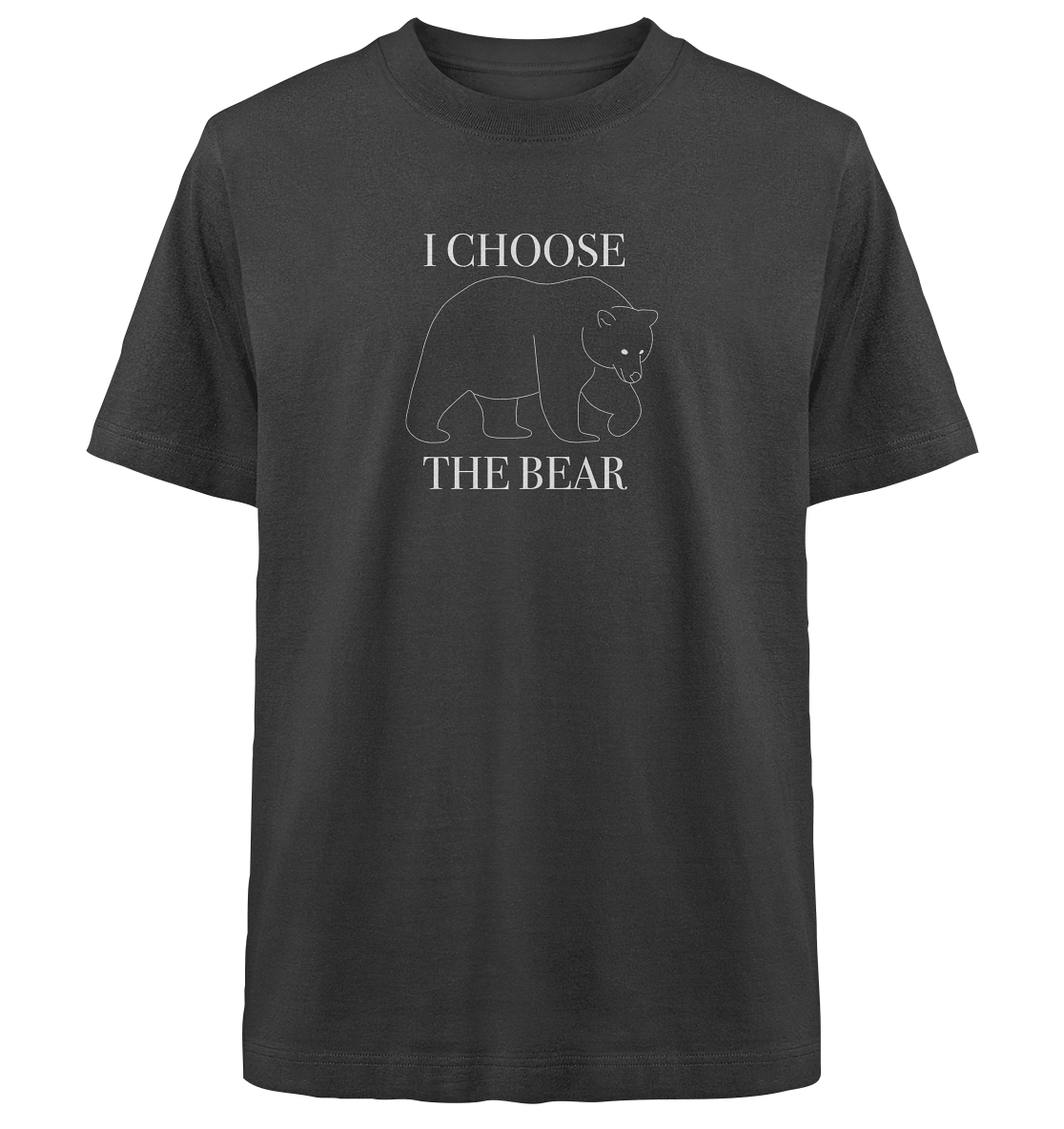 I Choose The Bear - Heavy Oversized Shirt - Equal Rebels