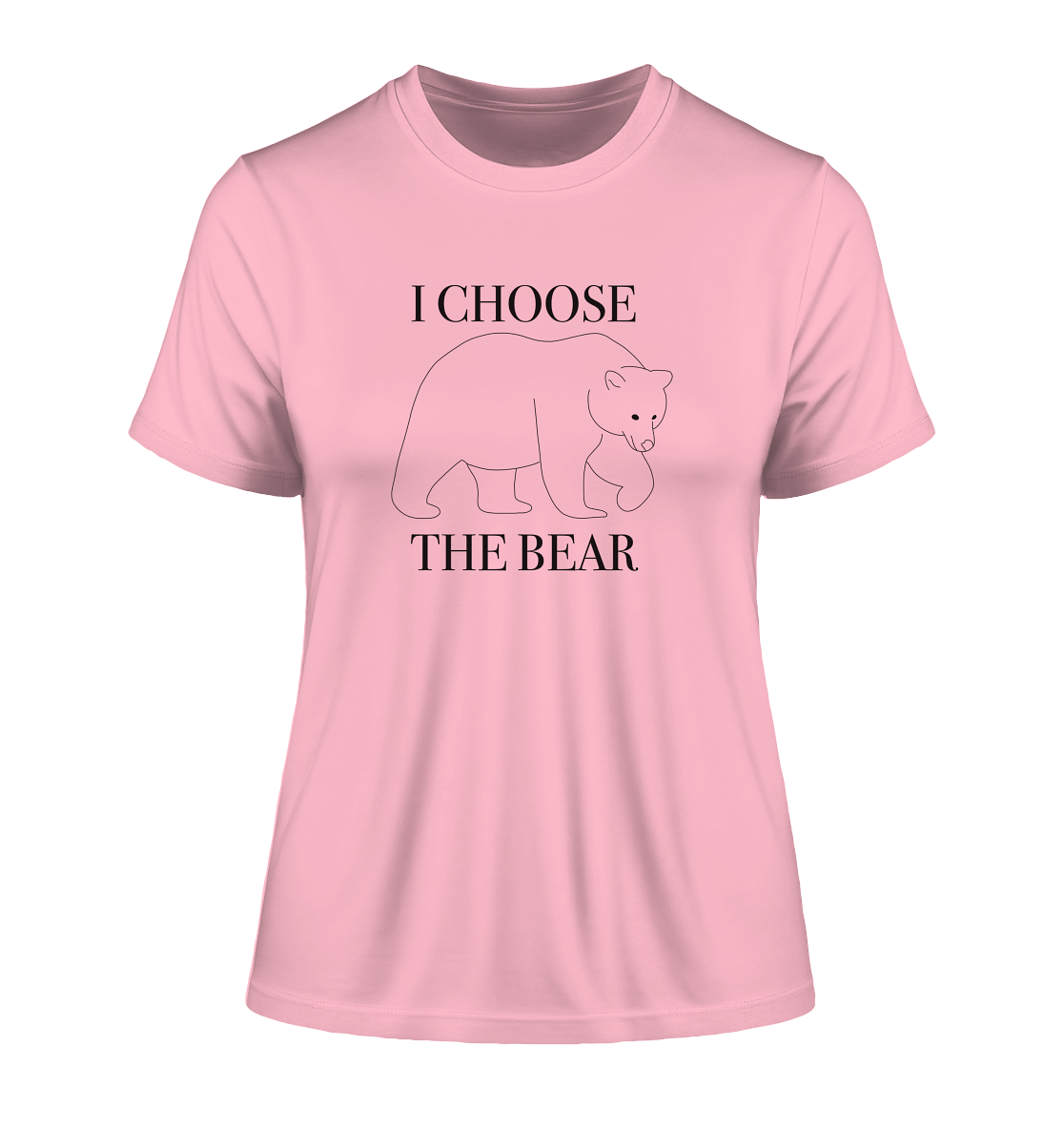 I Choose The Bear - Ladies Organic Shirt - Equal Rebels