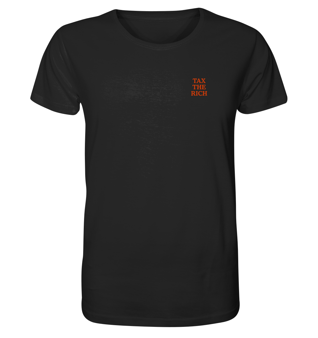 TAX THE RICH (ROT) - Organic Unisex Shirt (Stick) - Equal Rebels