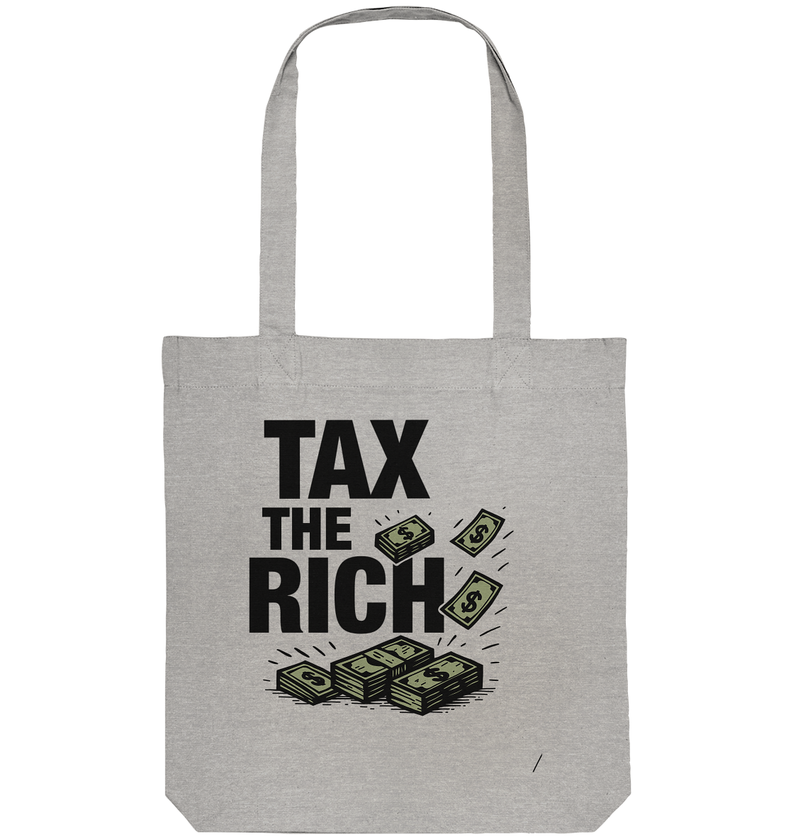 Tax The Rich Bills - Organic Tote-Bag