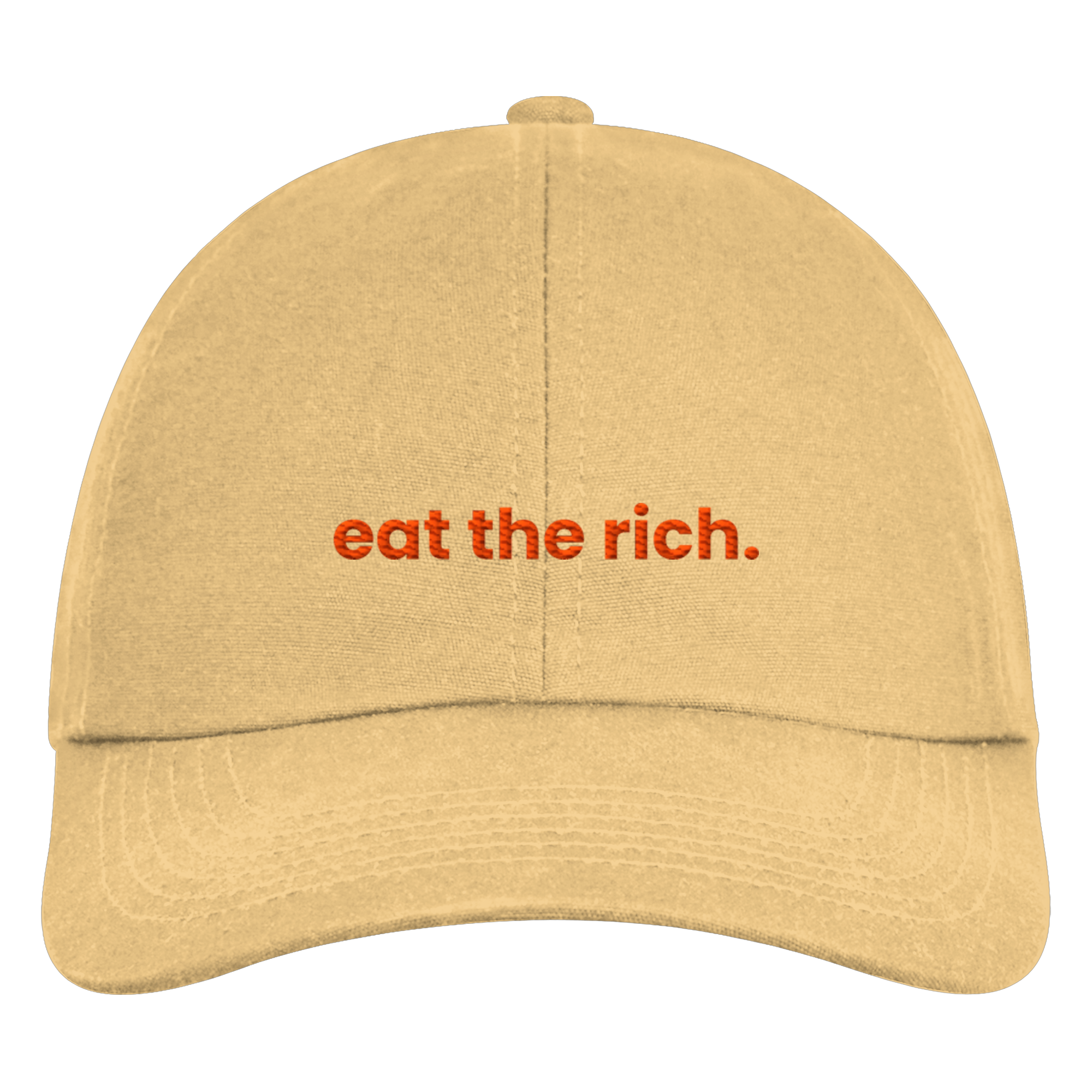 eat the rich. - Organic Vintage Cap - Equal Rebels