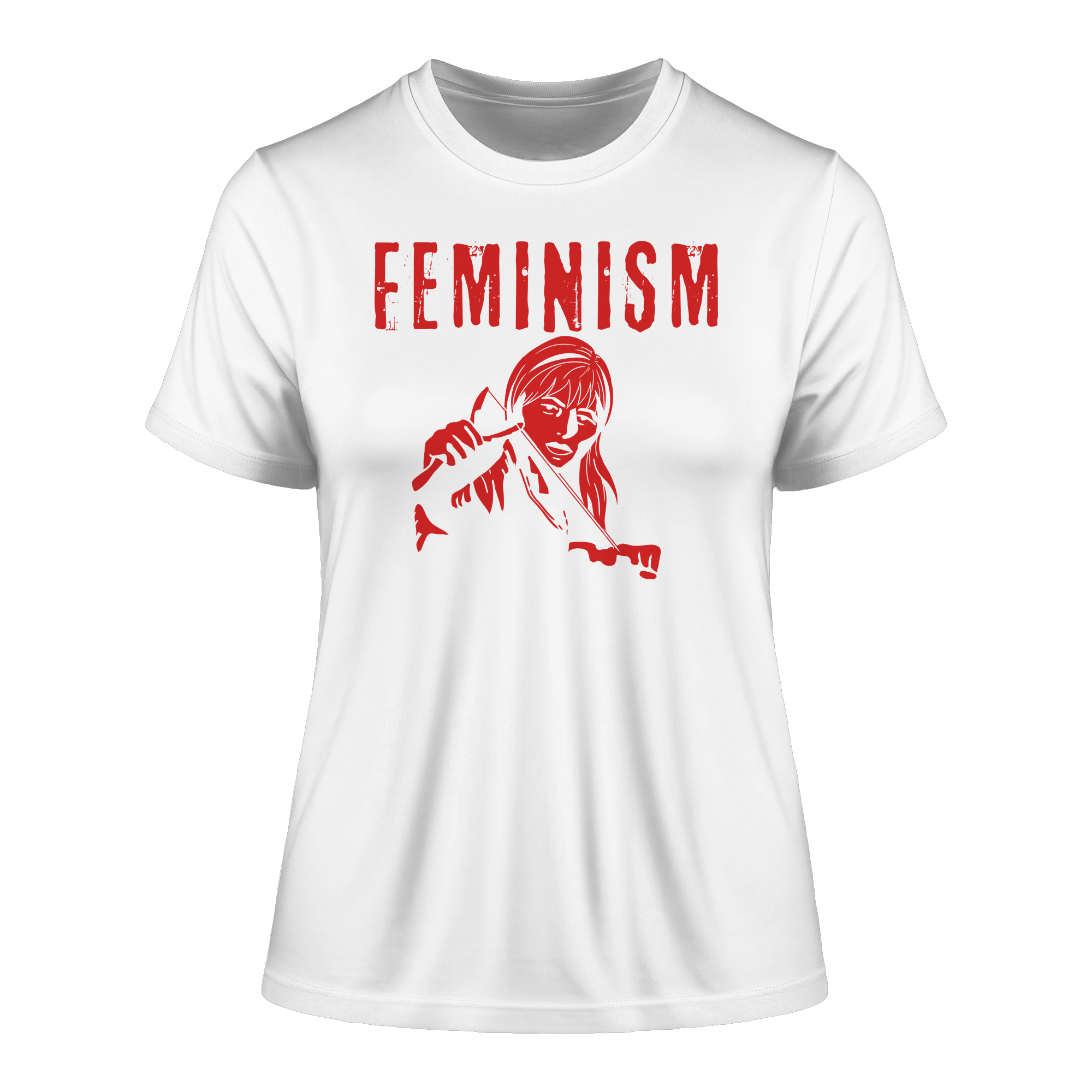 Feminism Fight - Ladies Organic Shirt