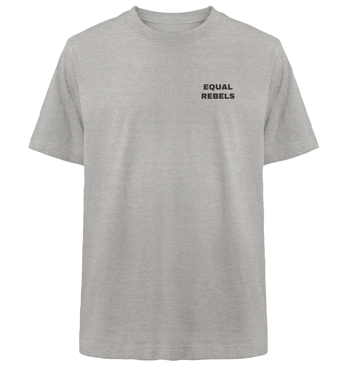 Anti AfD Brutalism (Backprint) - Heavy Oversized Shirt