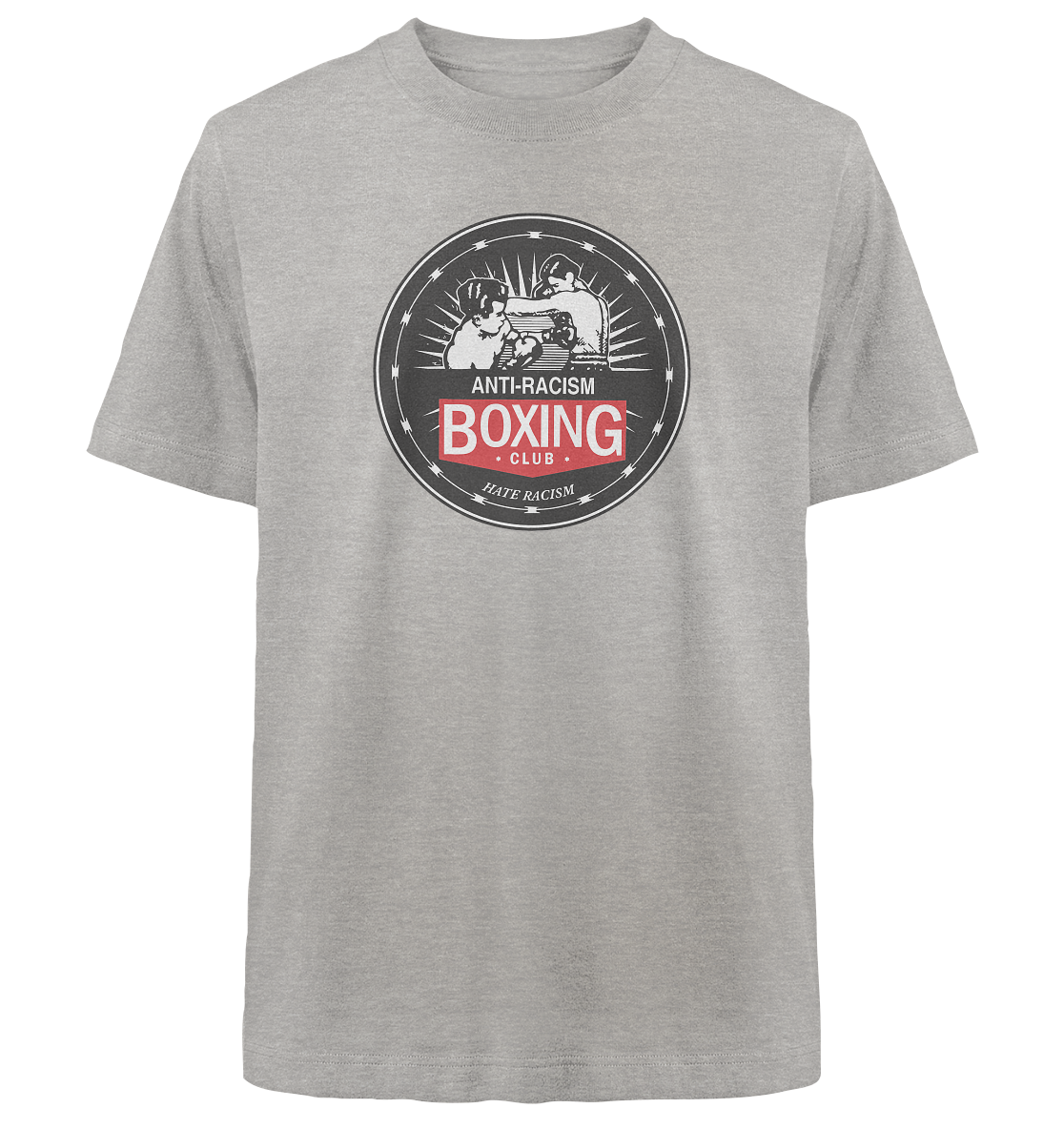 Anti-Racism Boxing-Club - Heavy Oversized Shirt - Equal Rebels