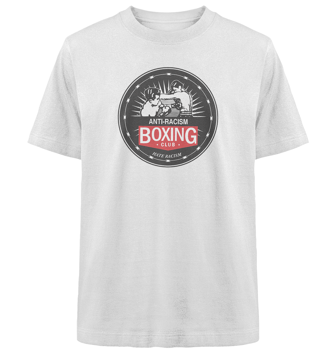 Anti-Racism Boxing-Club - Heavy Oversized Shirt - Equal Rebels
