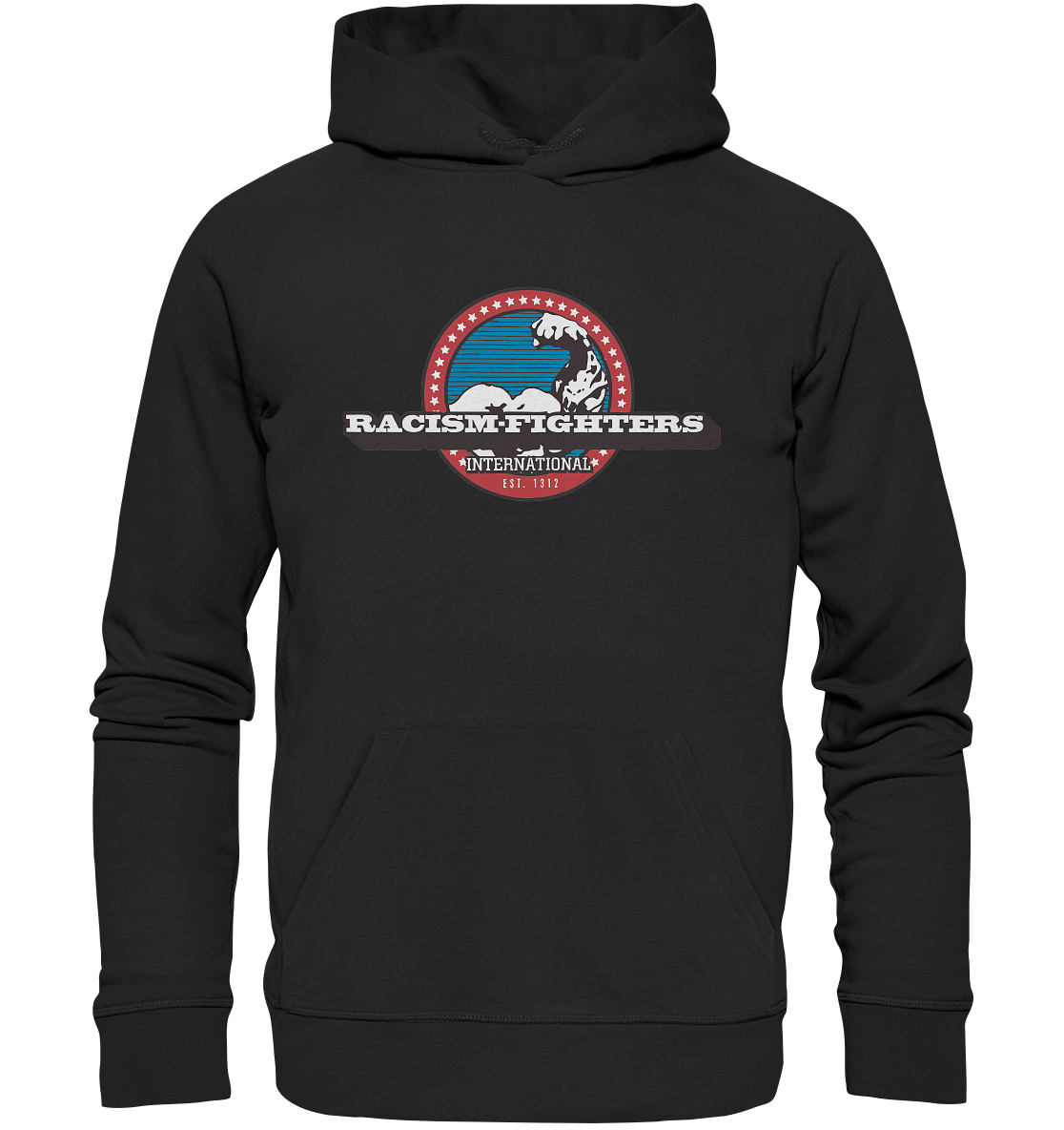 Racism-Fighters - Organic Unisex Hoodie - Equal Rebels