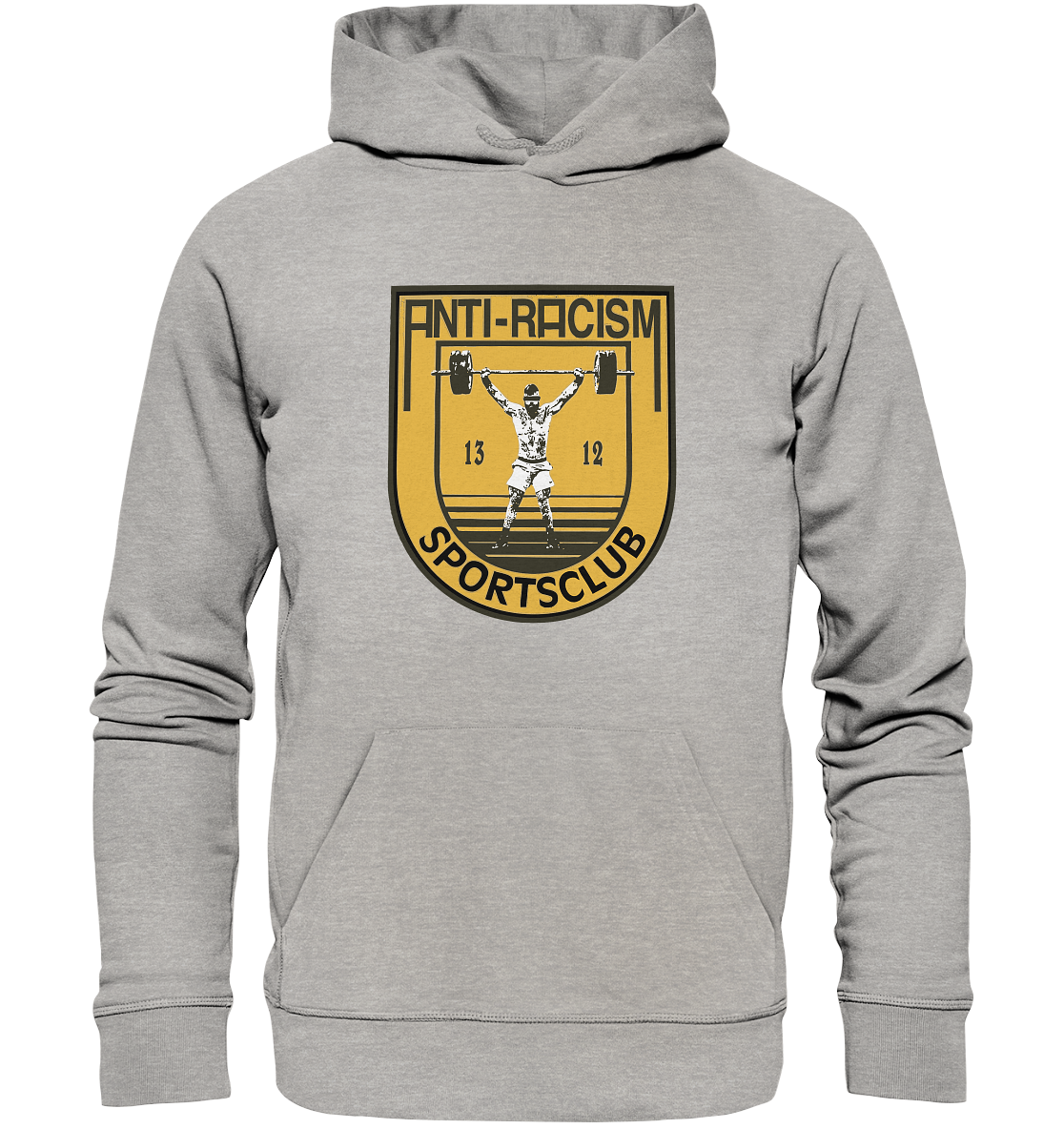 Anti-Racism Sportsclub - Organic Unisex Hoodie - Equal Rebels