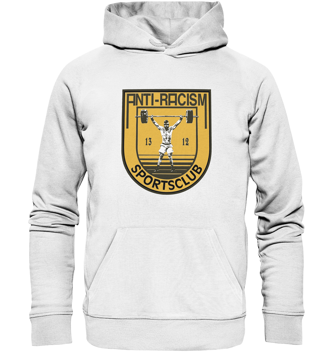 Anti-Racism Sportsclub - Organic Unisex Hoodie - Equal Rebels