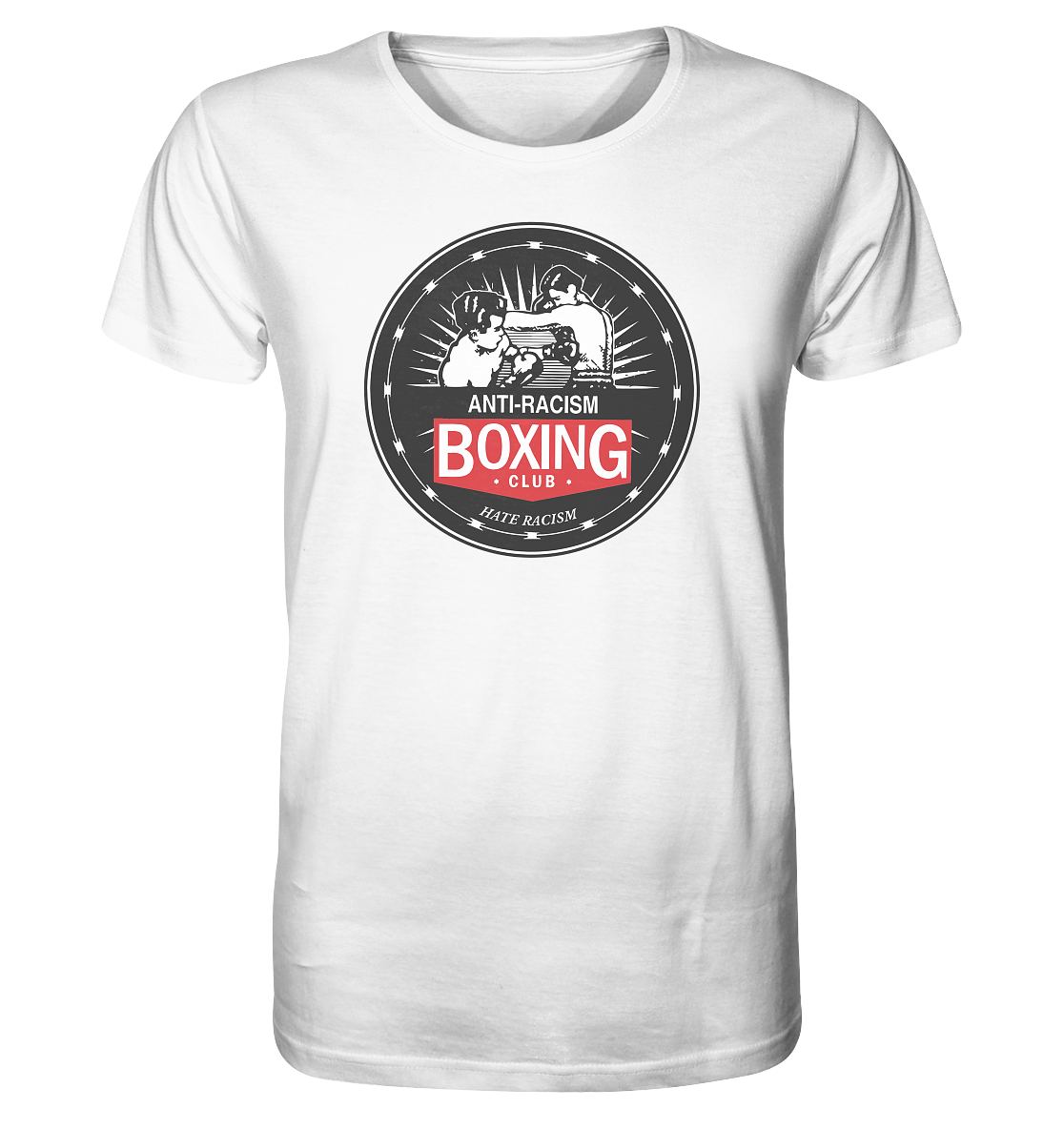Anti-Racism Boxing-Club - Organic Unisex Shirt - Equal Rebels