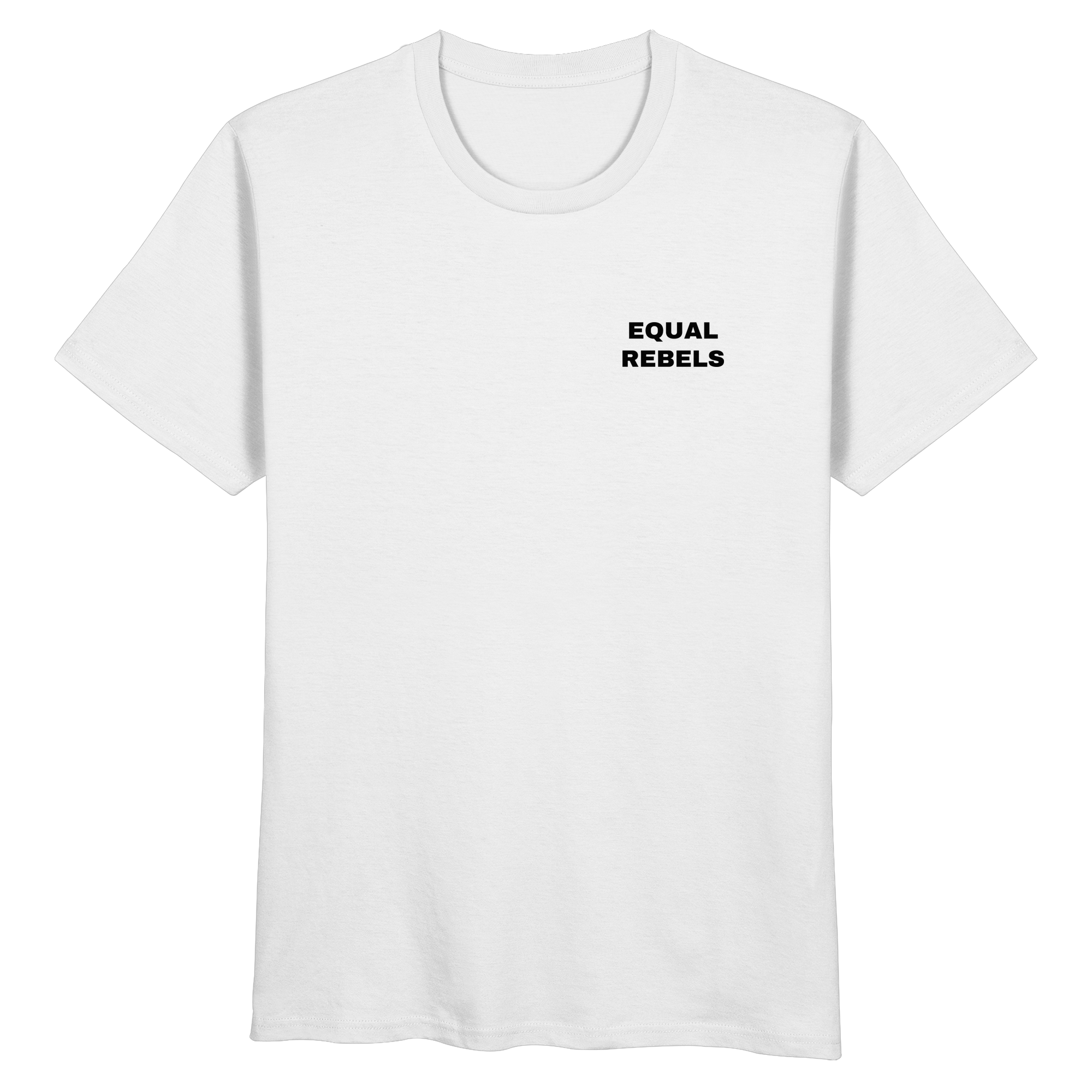 Anti AfD Brutalism (Backprint) - Organic Unisex Shirt