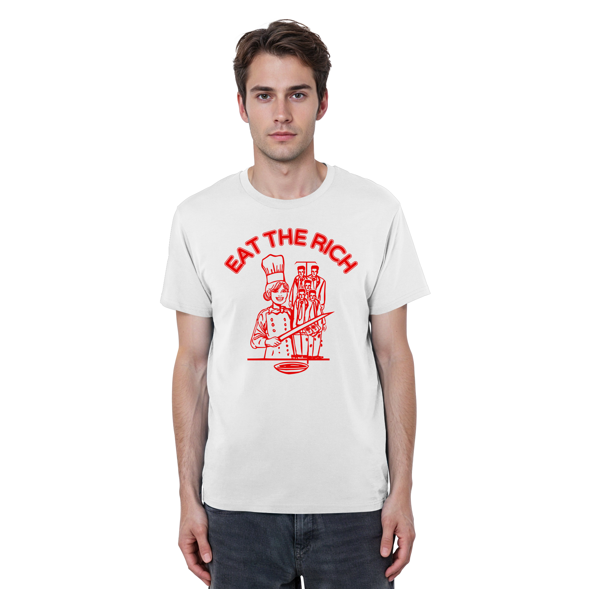 Eat The Rich Feminismus - Organic Shirt