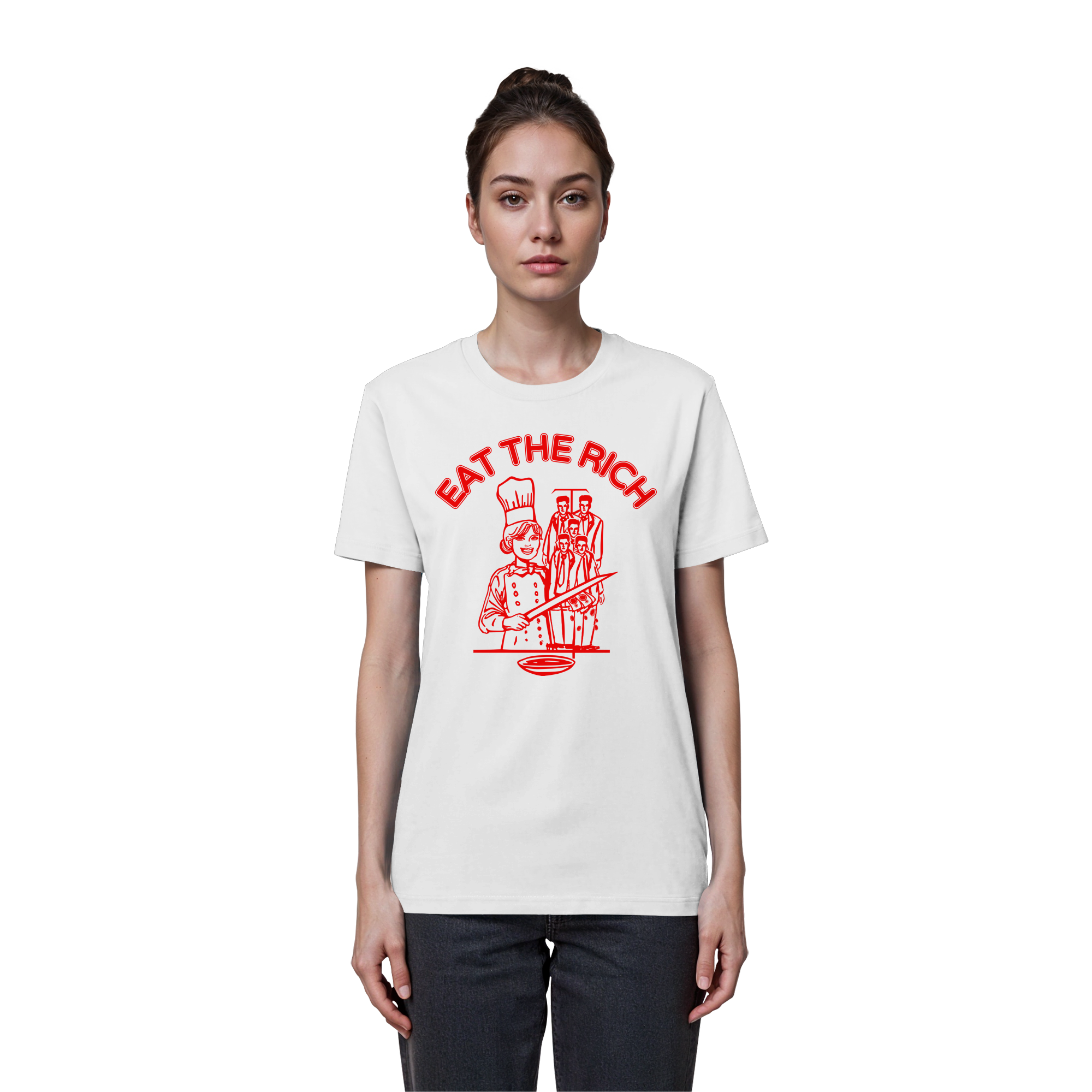 Eat The Rich Feminismus - Organic Shirt