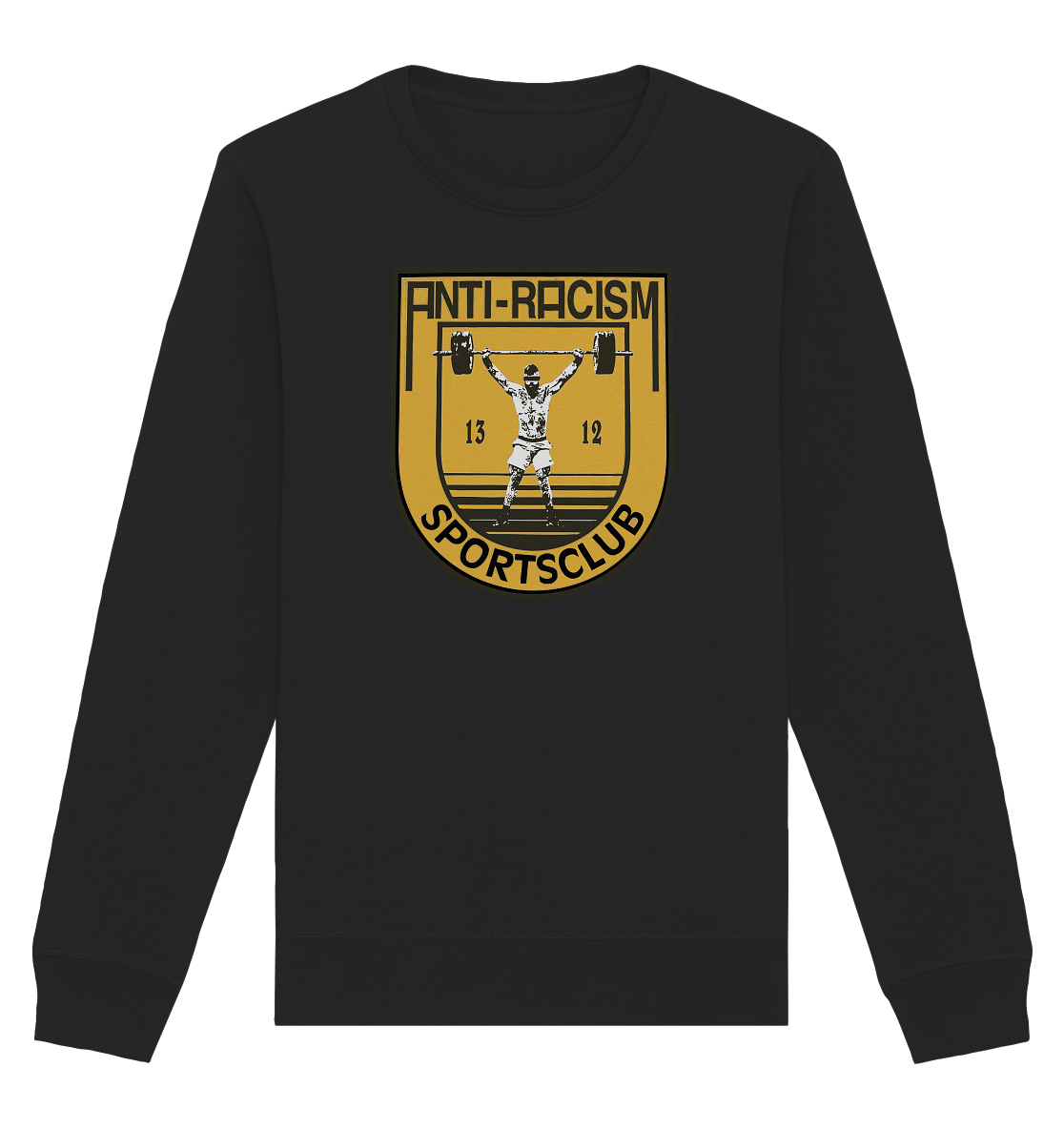 Anti-Racism Sportsclub - Organic Unisex Sweatshirt - Equal Rebels