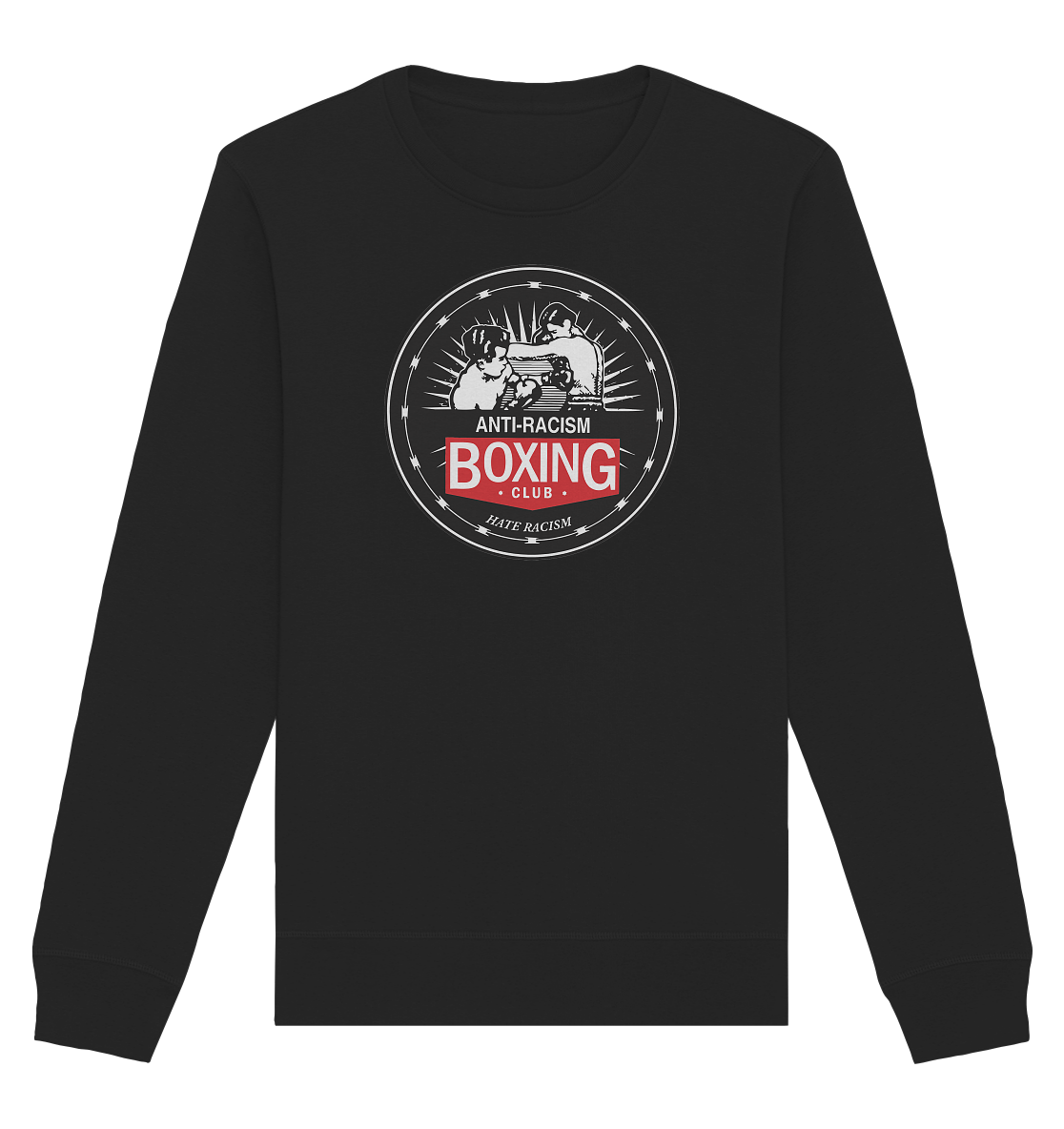 Anti-Racism Boxing Club - Organic Basic Unisex Sweatshirt