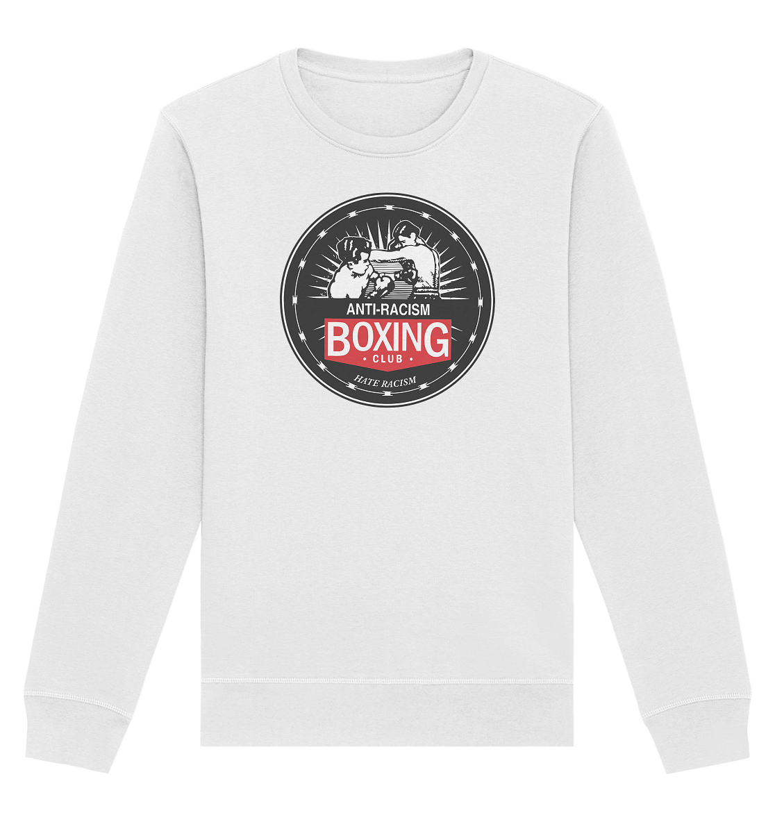 Anti-Racism Boxing Club - Organic Basic Unisex Sweatshirt