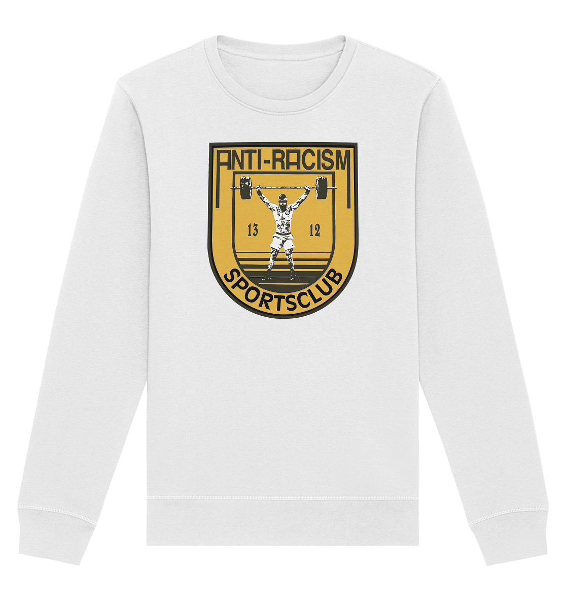 Anti-Racism Sportsclub - Organic Unisex Sweatshirt - Equal Rebels