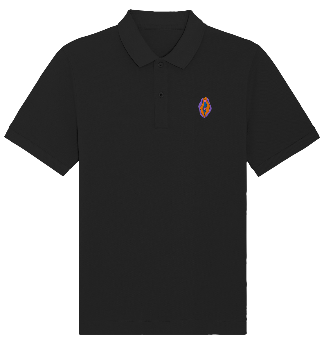 Vulva Love - Organic Polo Shirt (Embroidery)