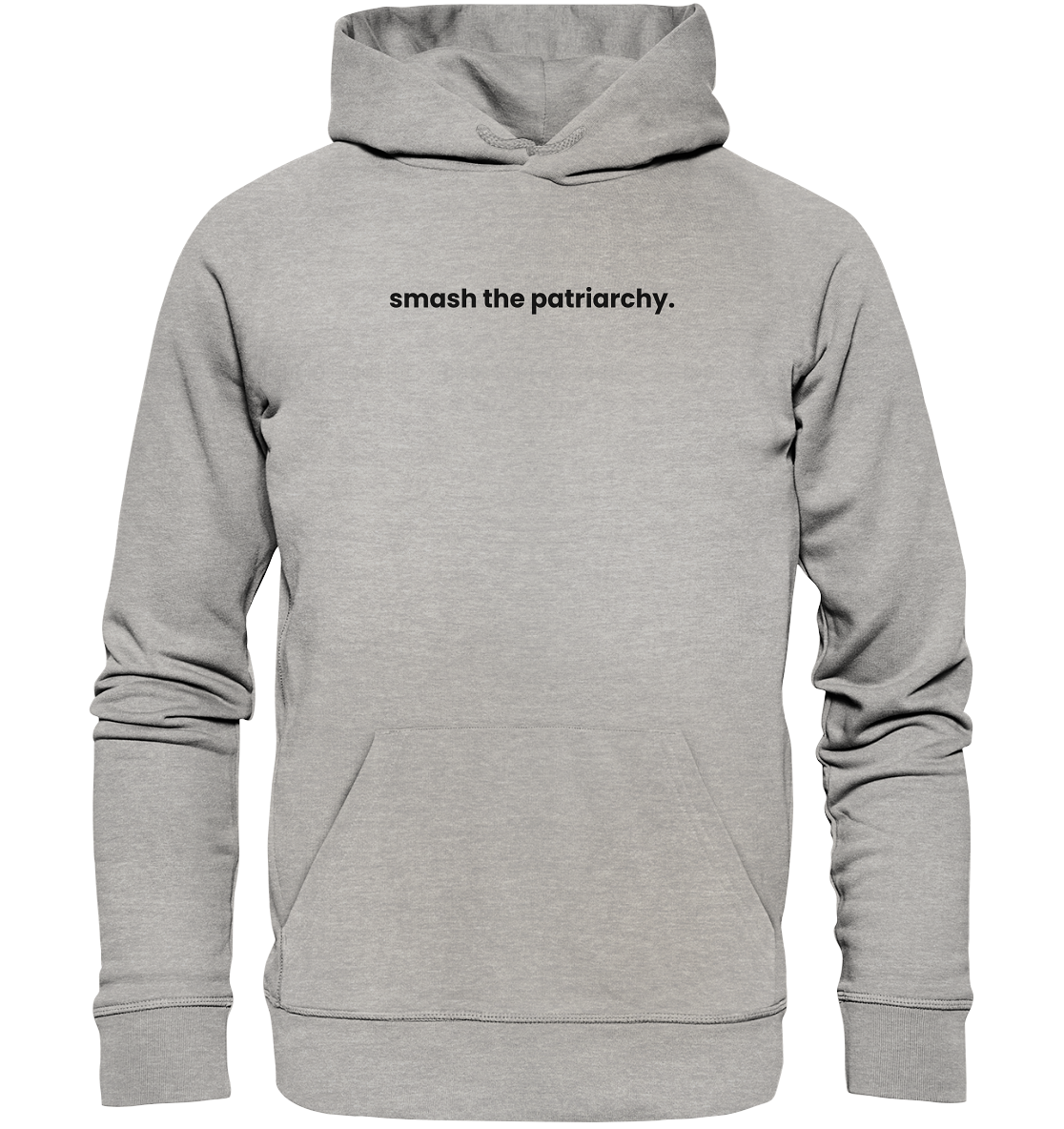 smash the patriarchy. - Organic Unisex Hoodie - Equal Rebels