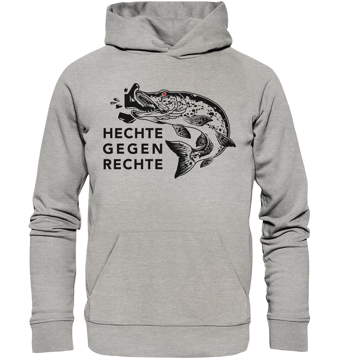 HECHTE GEGEN RECHTE - Organic Basic Hoodie - Equal Rebels
