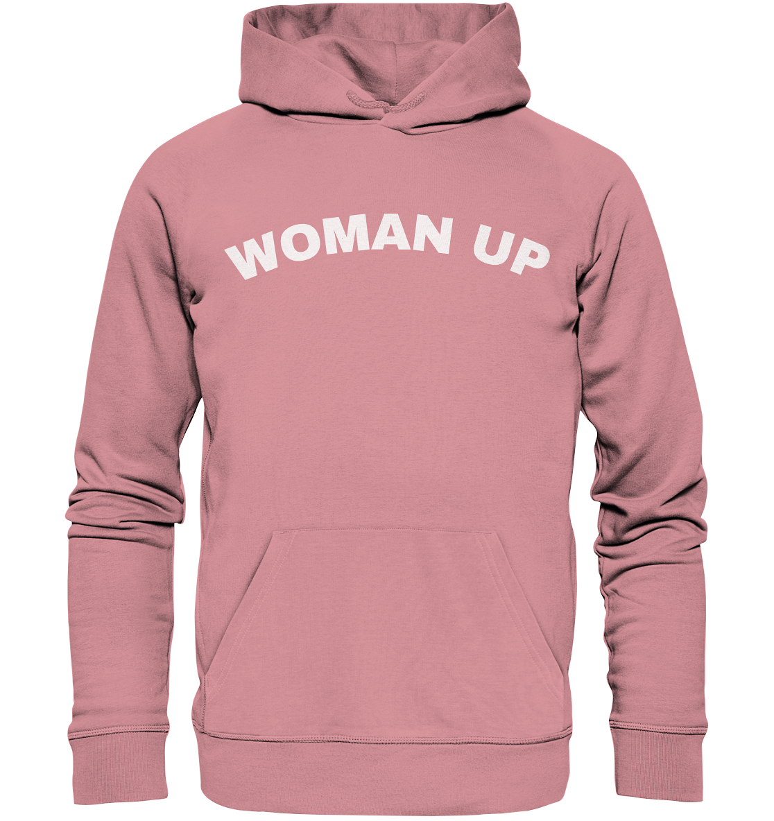 Woman Up - Organic Unisex Hoodie - Equal Rebels