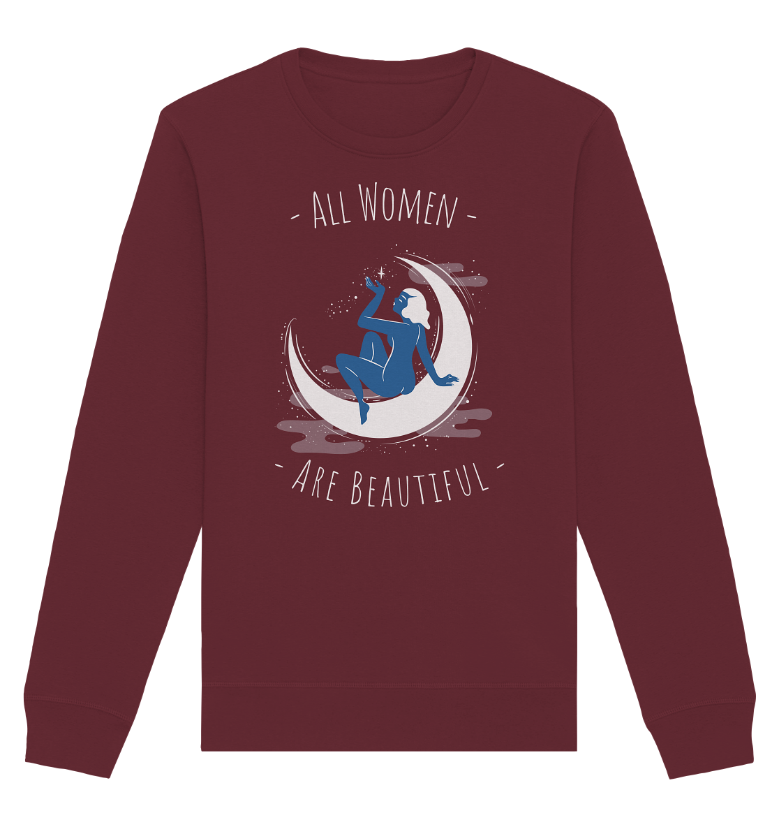 All Women Are Beautiful - Organic Unisex Sweatshirt - Equal Rebels