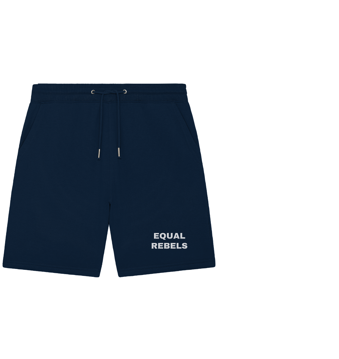 Equal Rebels Logo - Organic Jogger Shorts (Stick) - Equal Rebels