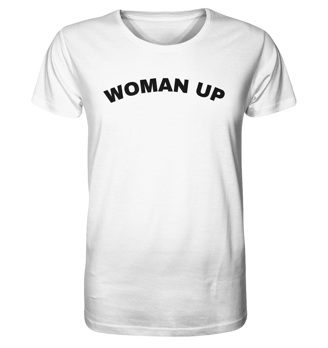 Woman Up Feminismus - Organic Unisex Shirt - Equal Rebels