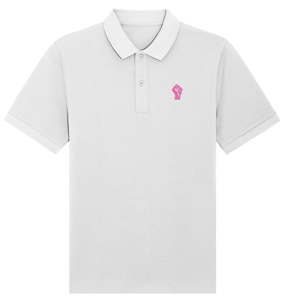 Raised Fist - Organic Poloshirt (Stick) - Equal Rebels