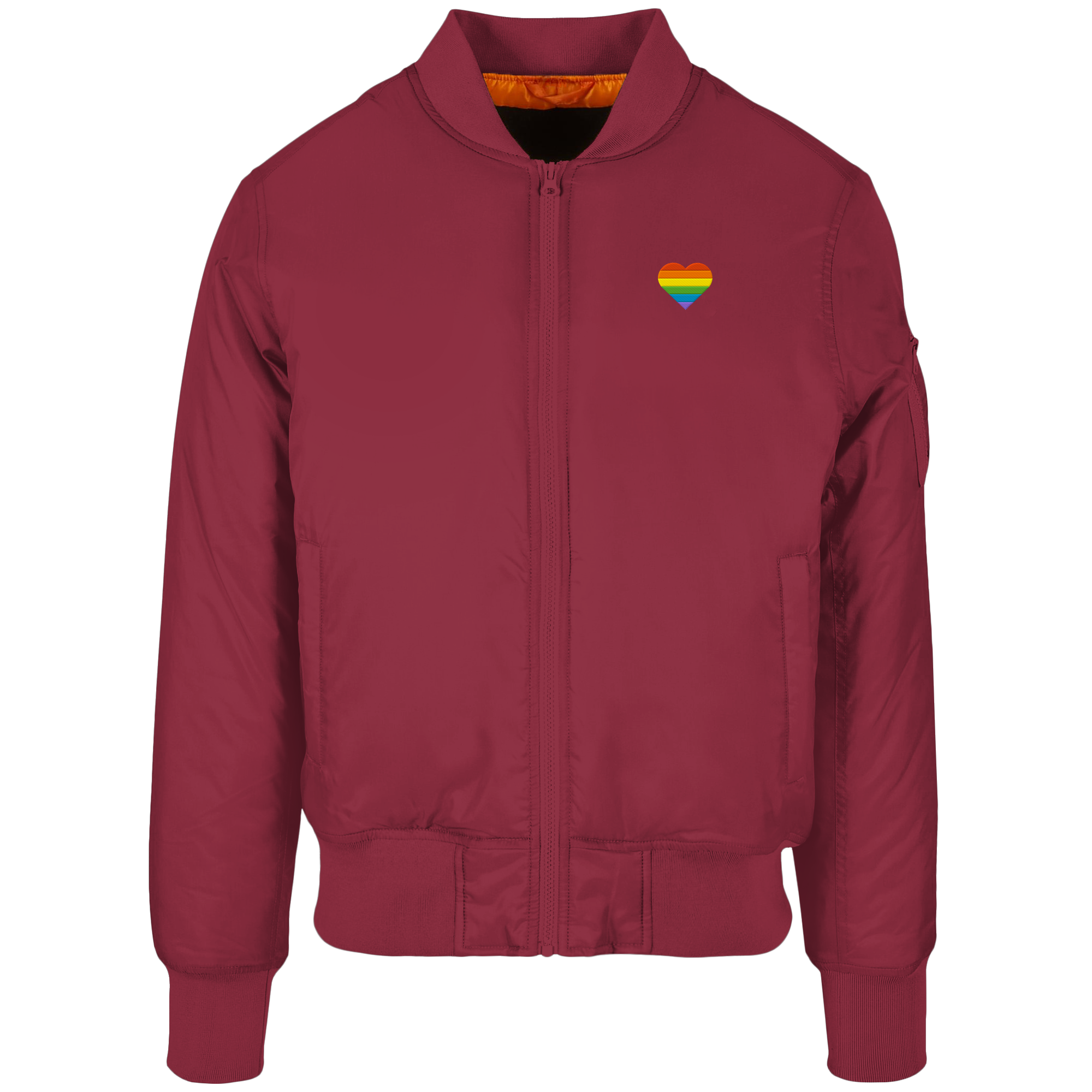 Regenbogenherz Pride LGBTQIA+ - Bomber Jacket - Equal Rebels