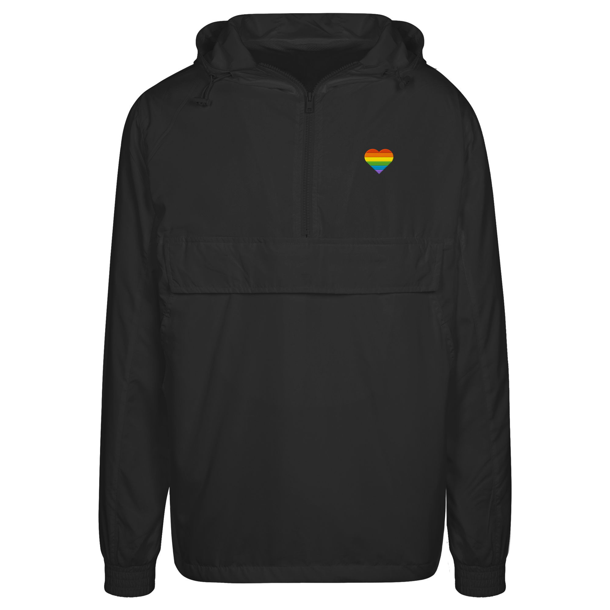Regenbogenherz Pride LGBTQIA+ - Urban Windbreaker - Equal Rebels