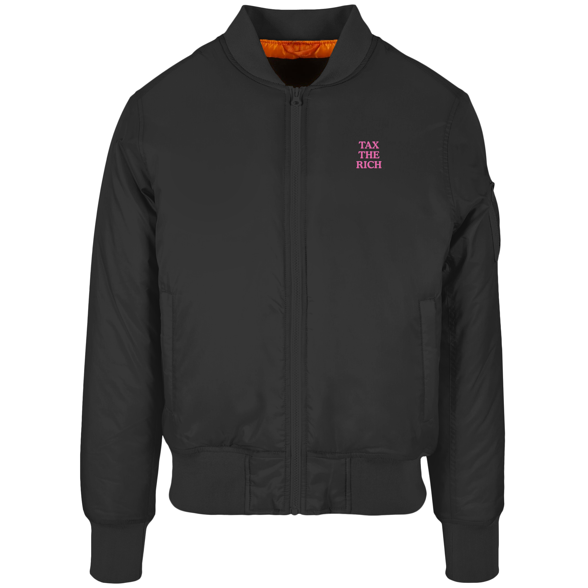 TAX THE RICH (ROSA) - Bomber Jacket - Equal Rebels