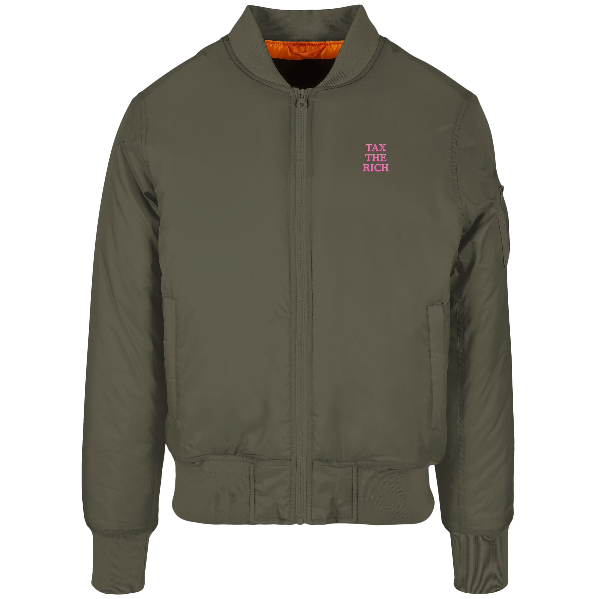TAX THE RICH (ROSA) - Bomber Jacket - Equal Rebels