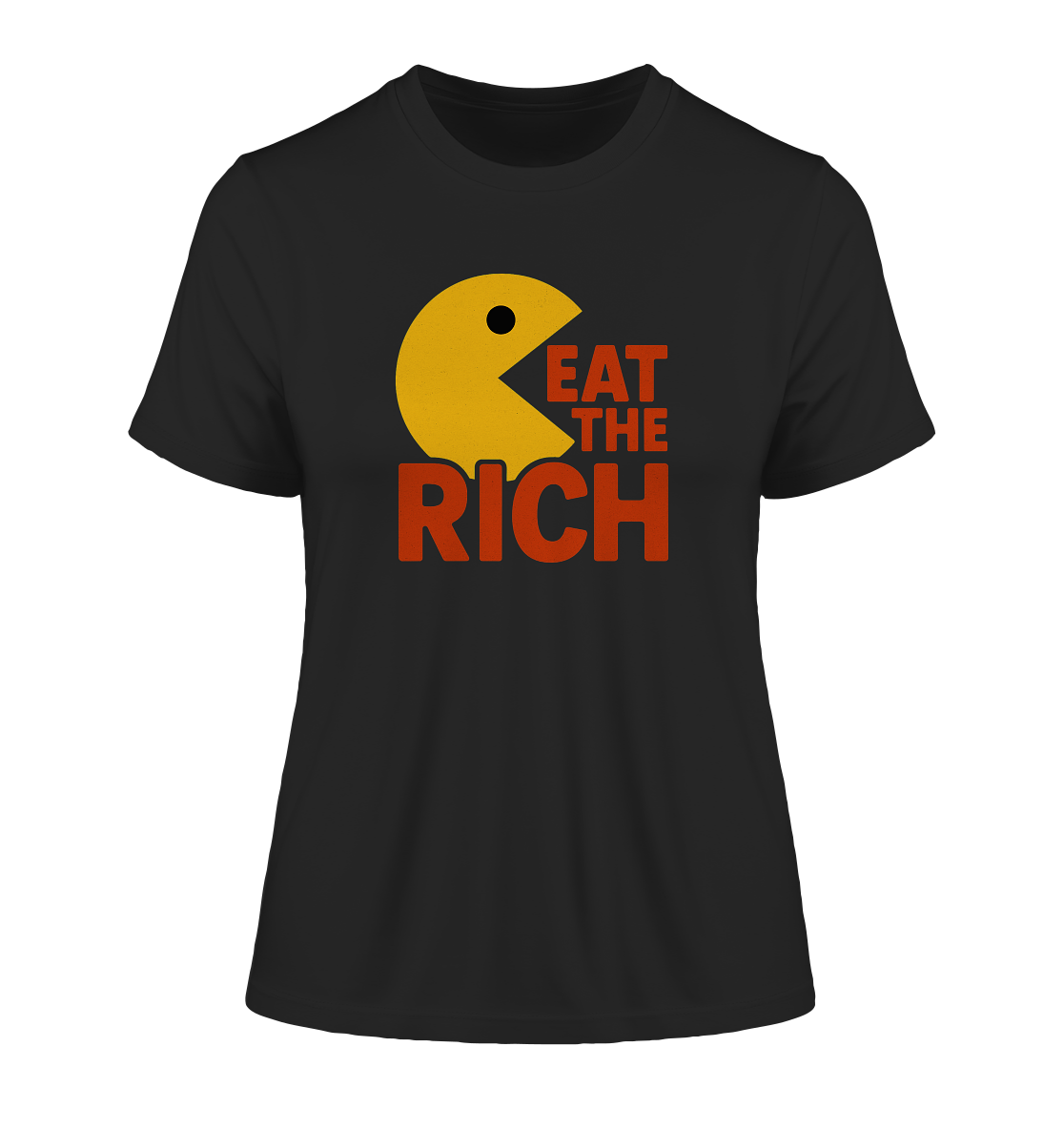 Eat The Rich Retro - Ladies Organic Shirt