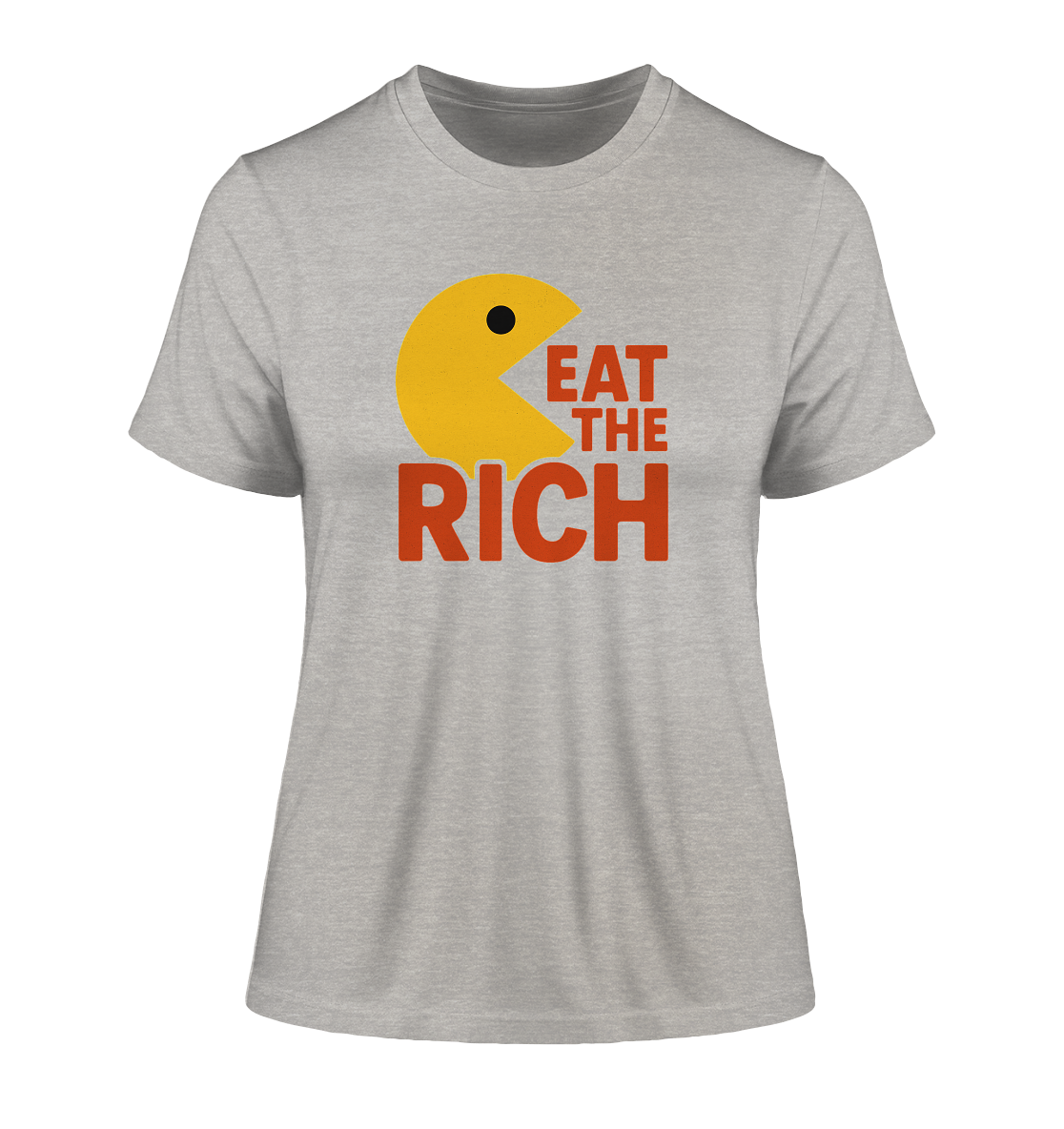 Eat The Rich Retro - Ladies Organic Shirt