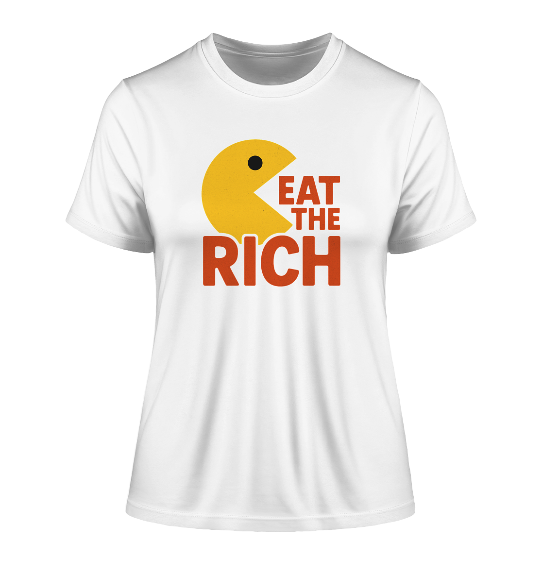 Eat The Rich Retro - Ladies Organic Shirt