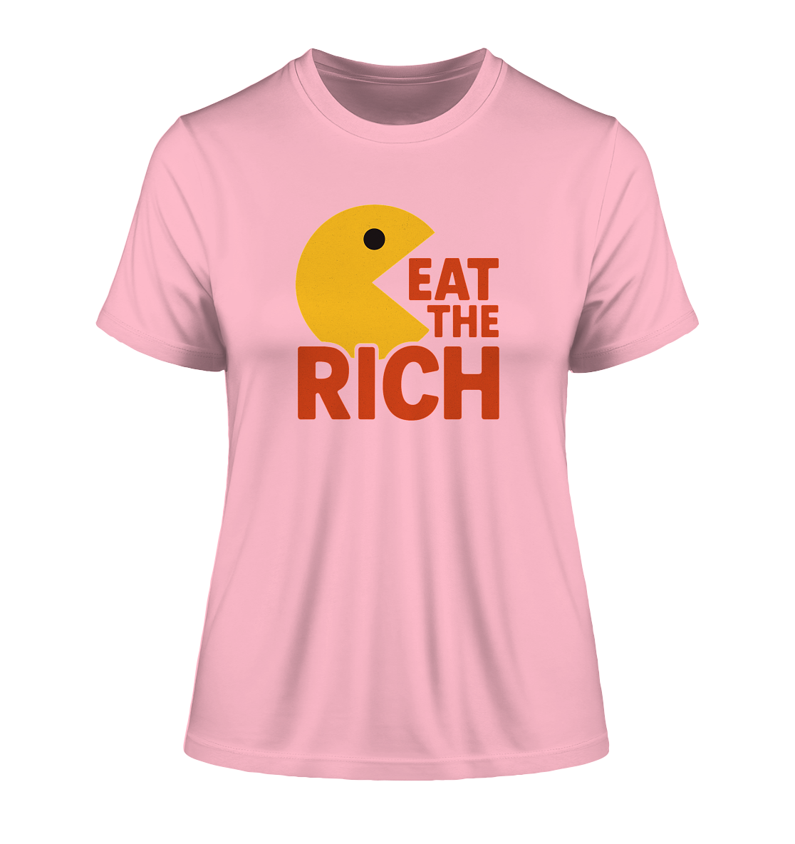 Eat The Rich Retro - Ladies Organic Shirt