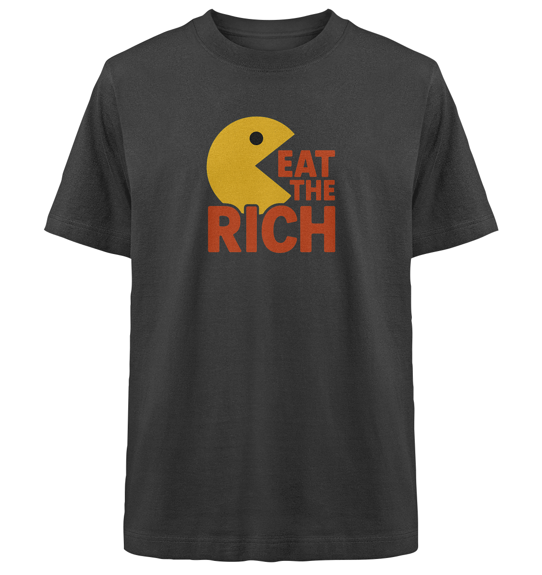 Eat The Rich Retro - Heavy Oversized Shirt