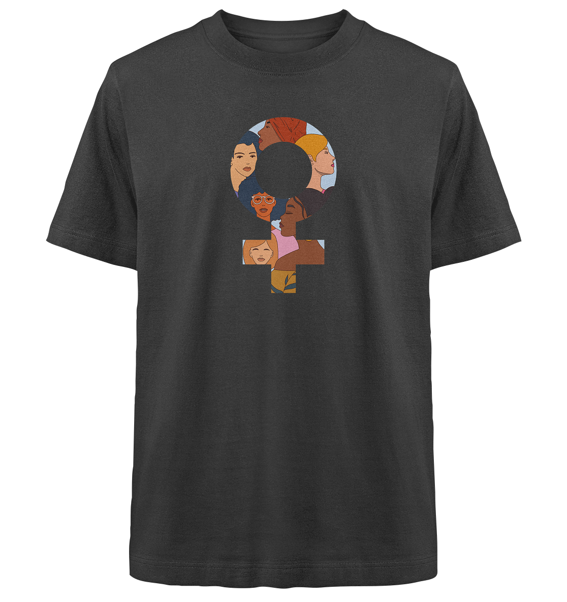 Female Symbol - Heavy Oversized Shirt