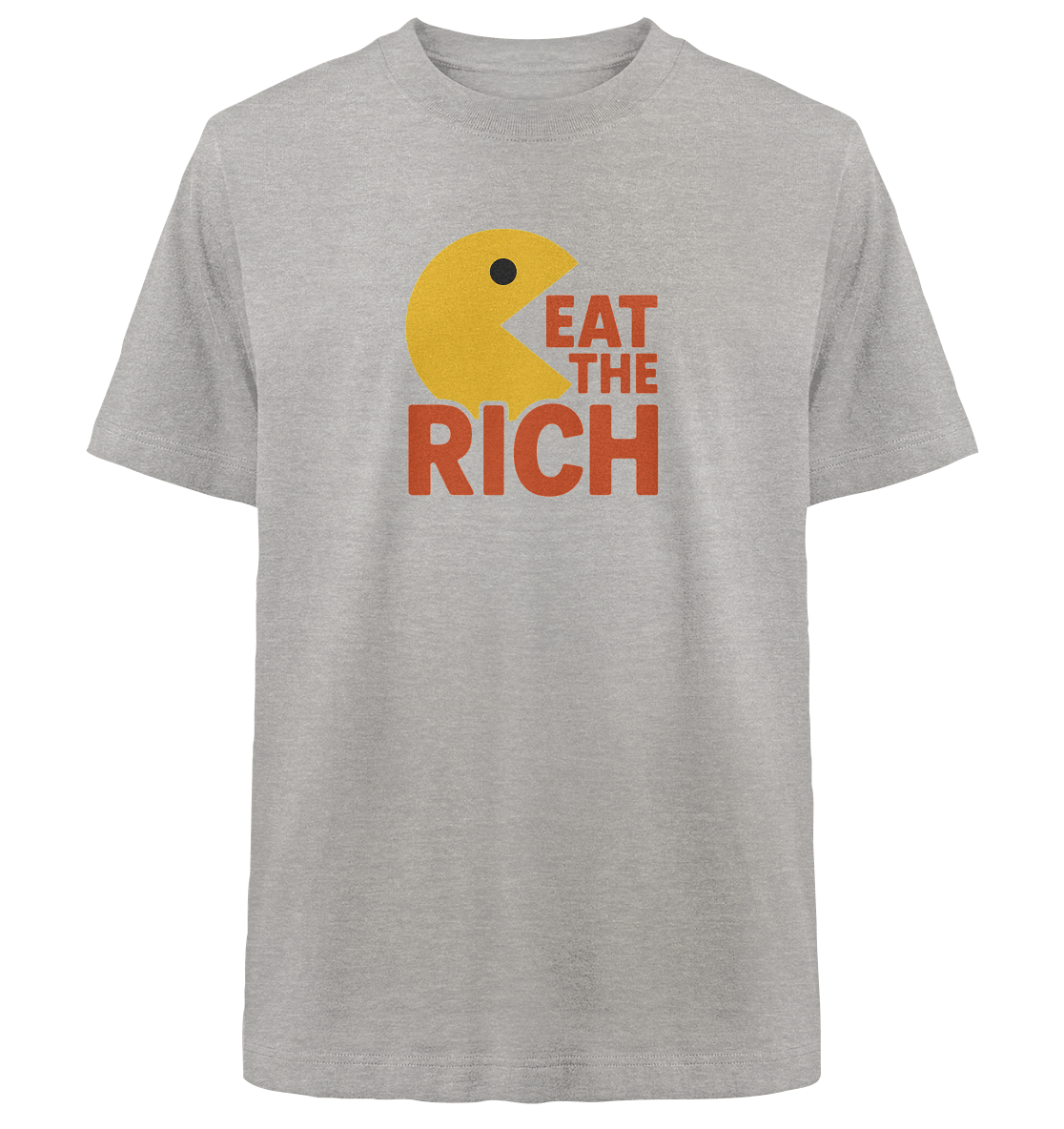Eat The Rich Retro - Heavy Oversized Shirt