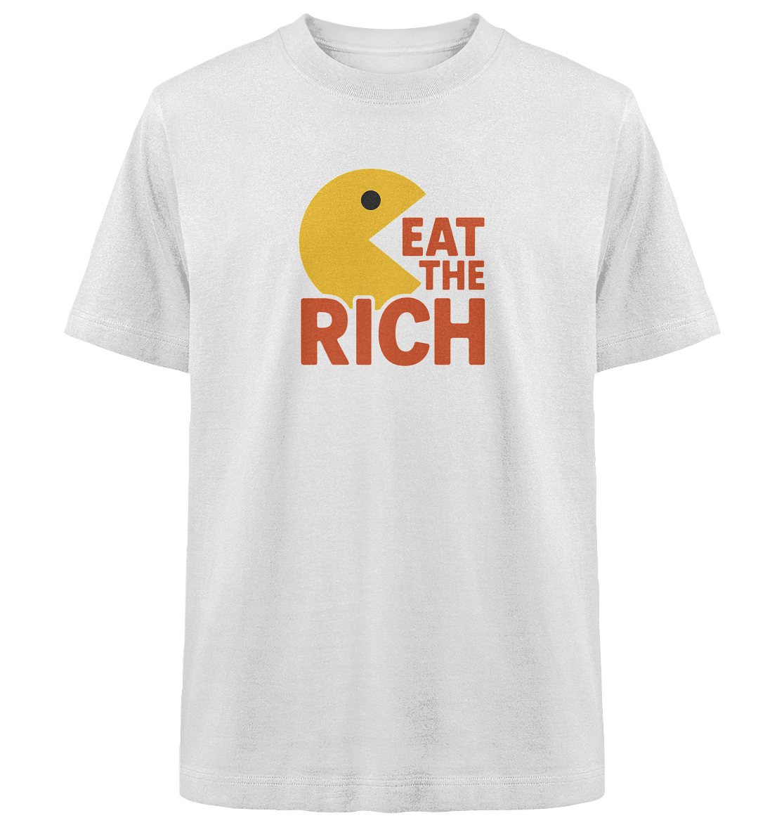 Eat The Rich Retro - Heavy Oversized Shirt