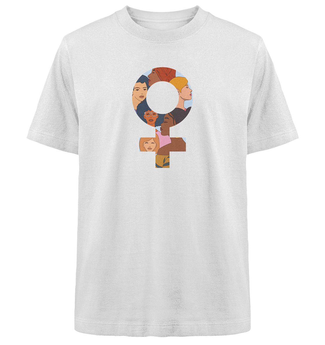 Female Symbol - Heavy Oversized Shirt