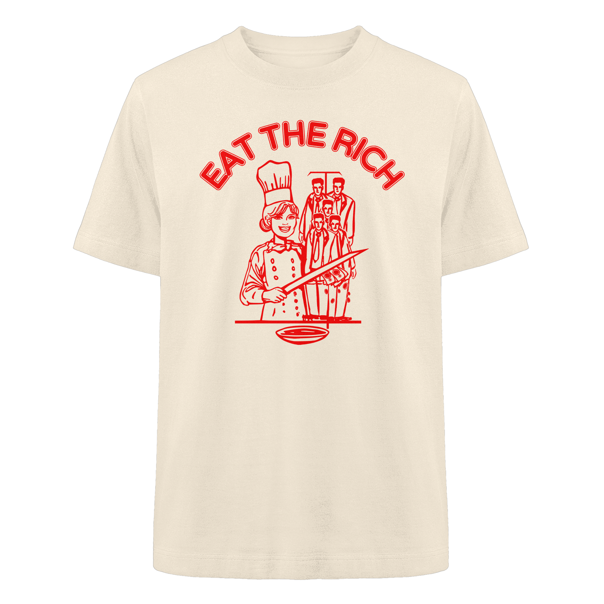 Eat The Rich Feminismus - Heavy Oversized Shirt