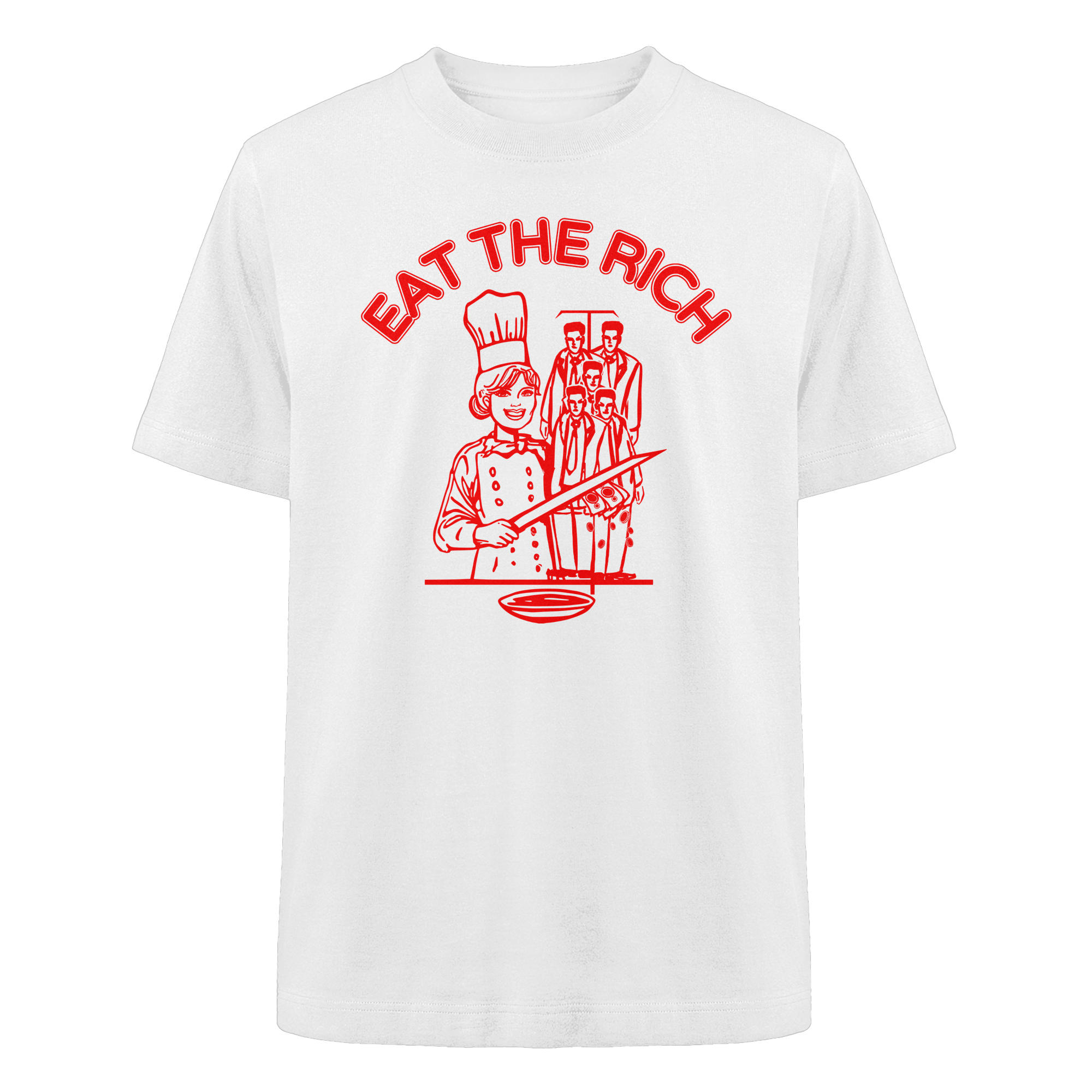 Eat The Rich Feminismus - Heavy Oversized Shirt