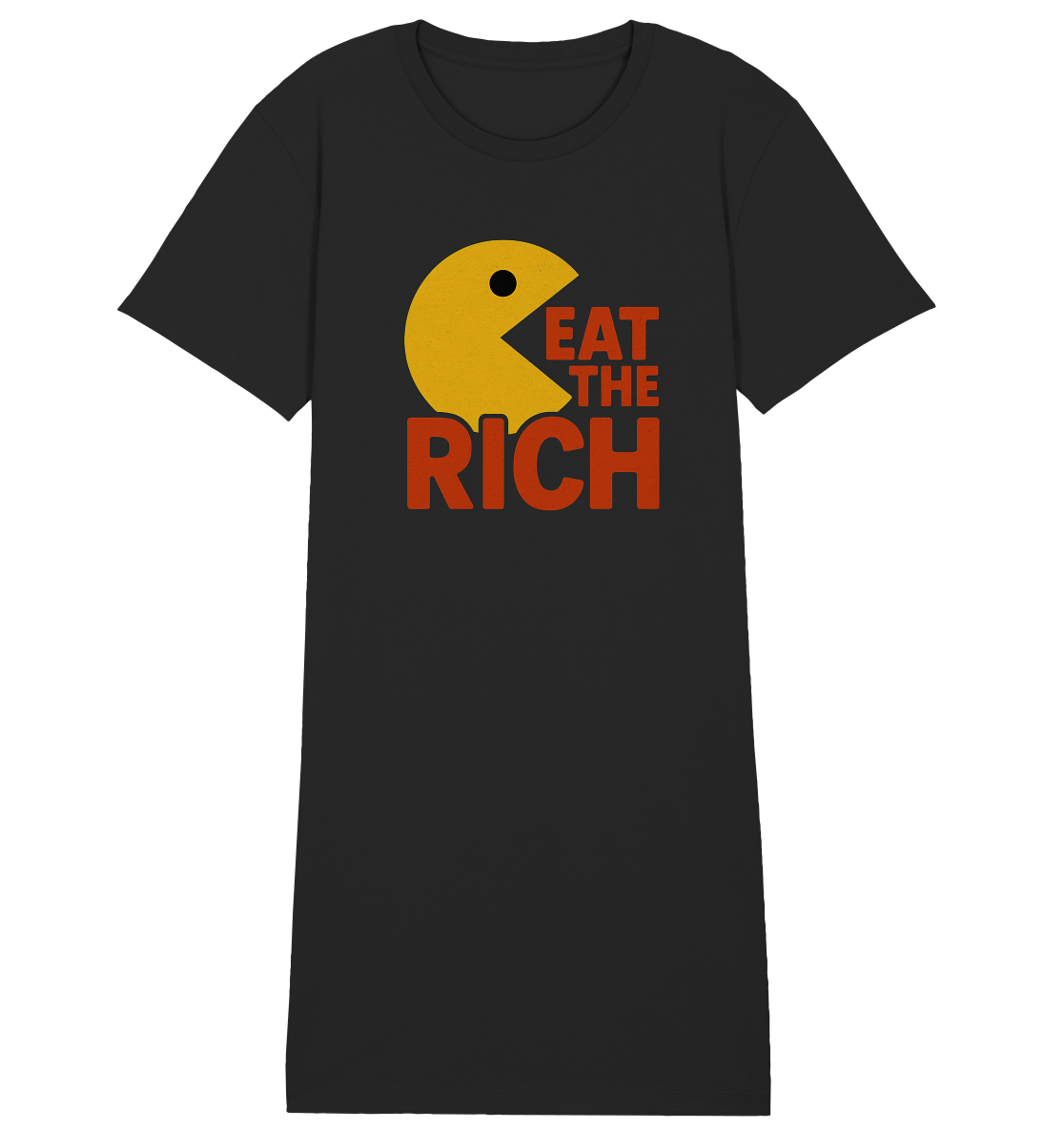 Eat The Rich Retro - Organic Shirt Dress