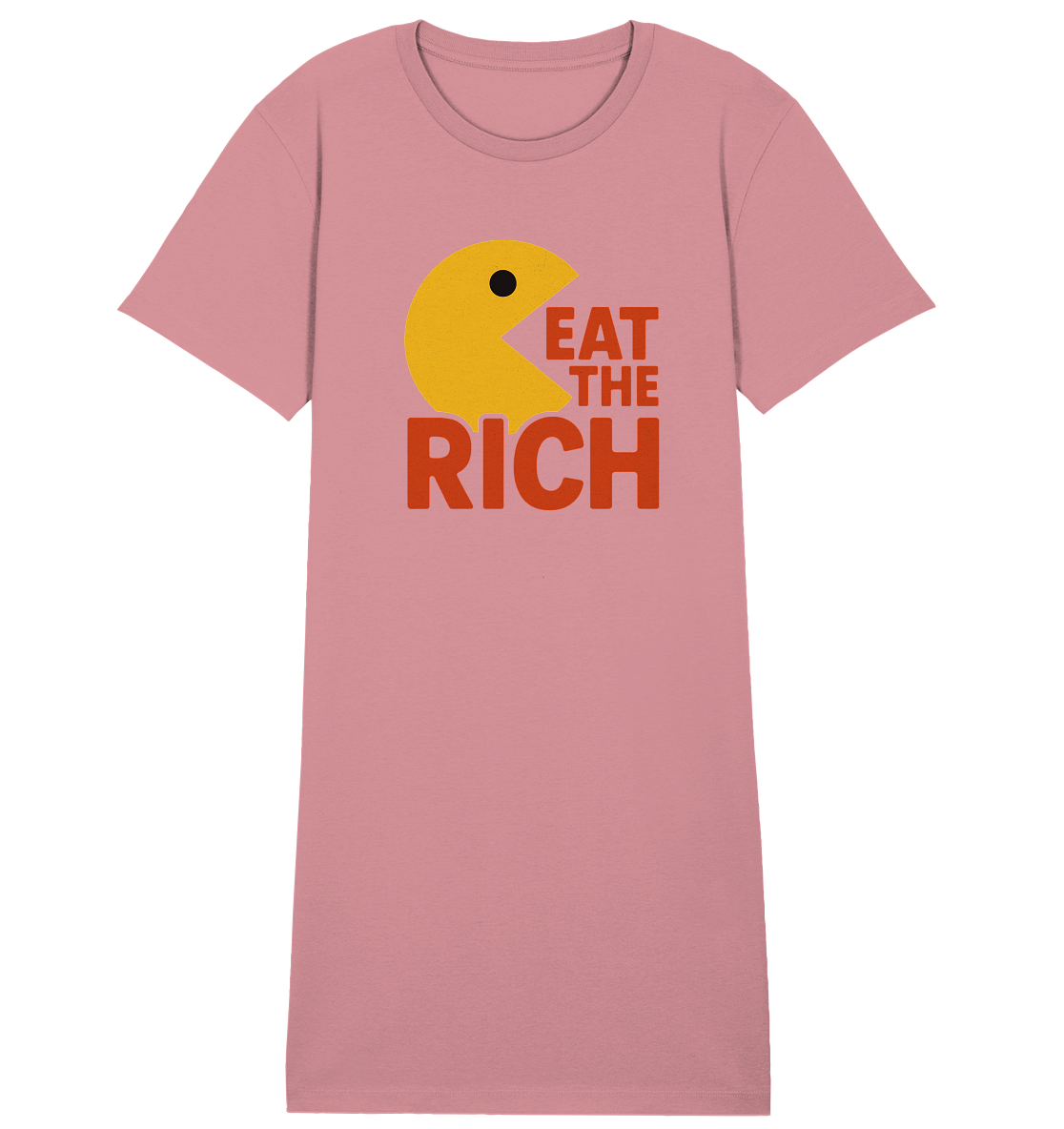 Eat The Rich Retro - Organic Shirt Dress