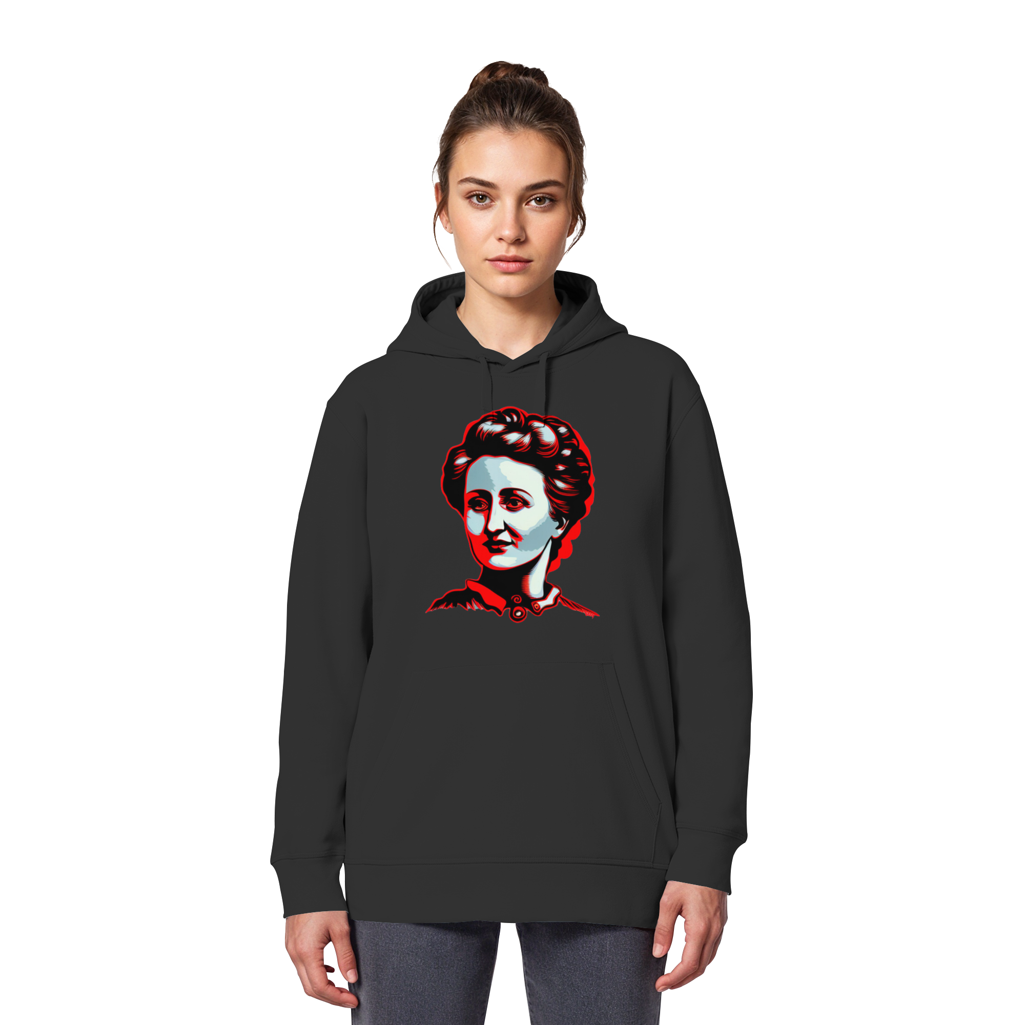 Rosa Luxemburg  - Organic Unisex Hoodie