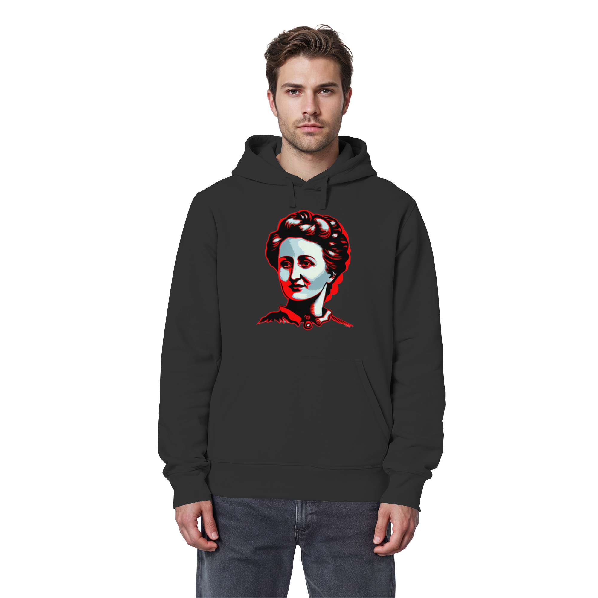 Rosa Luxemburg  - Organic Unisex Hoodie