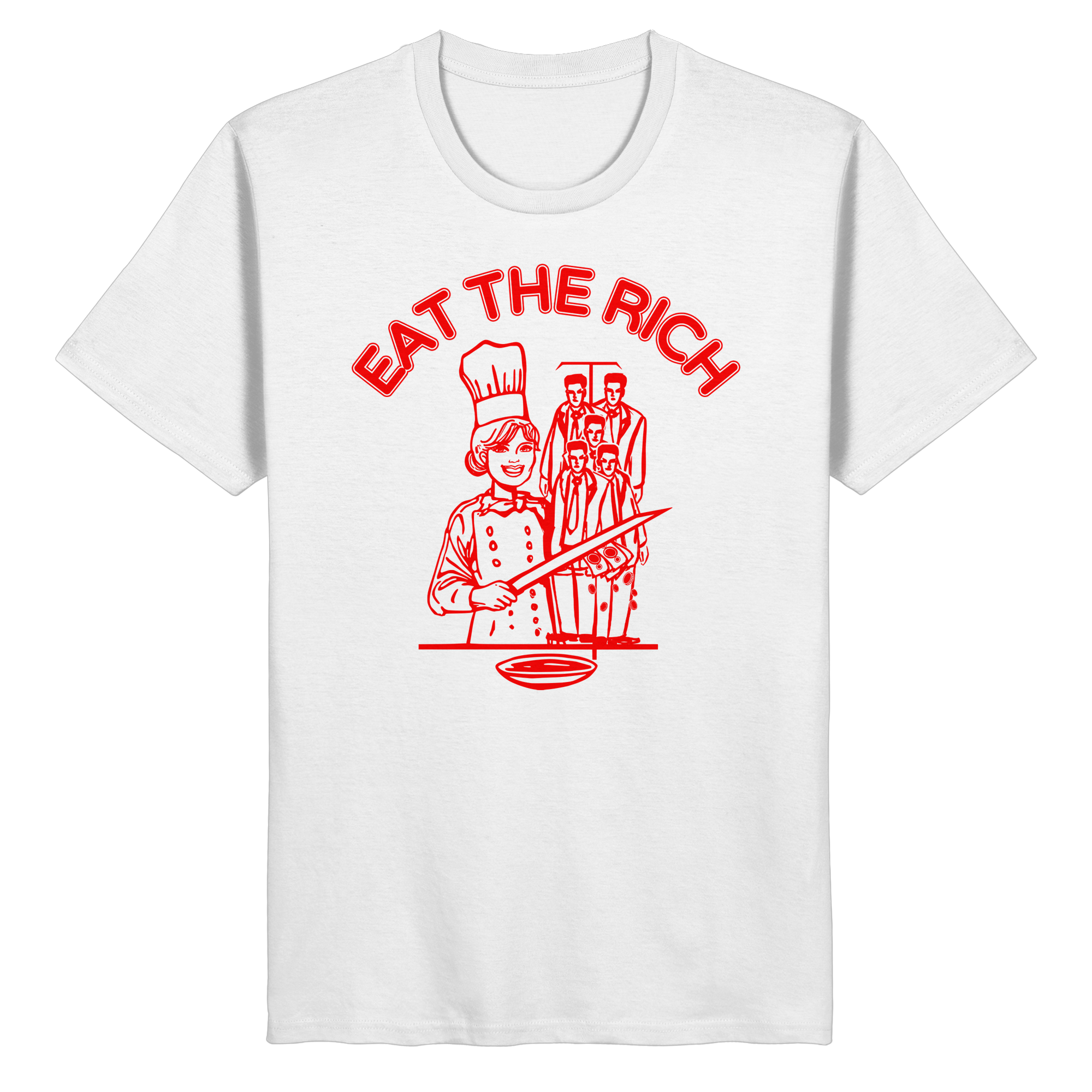 Eat The Rich Feminismus - Organic Shirt
